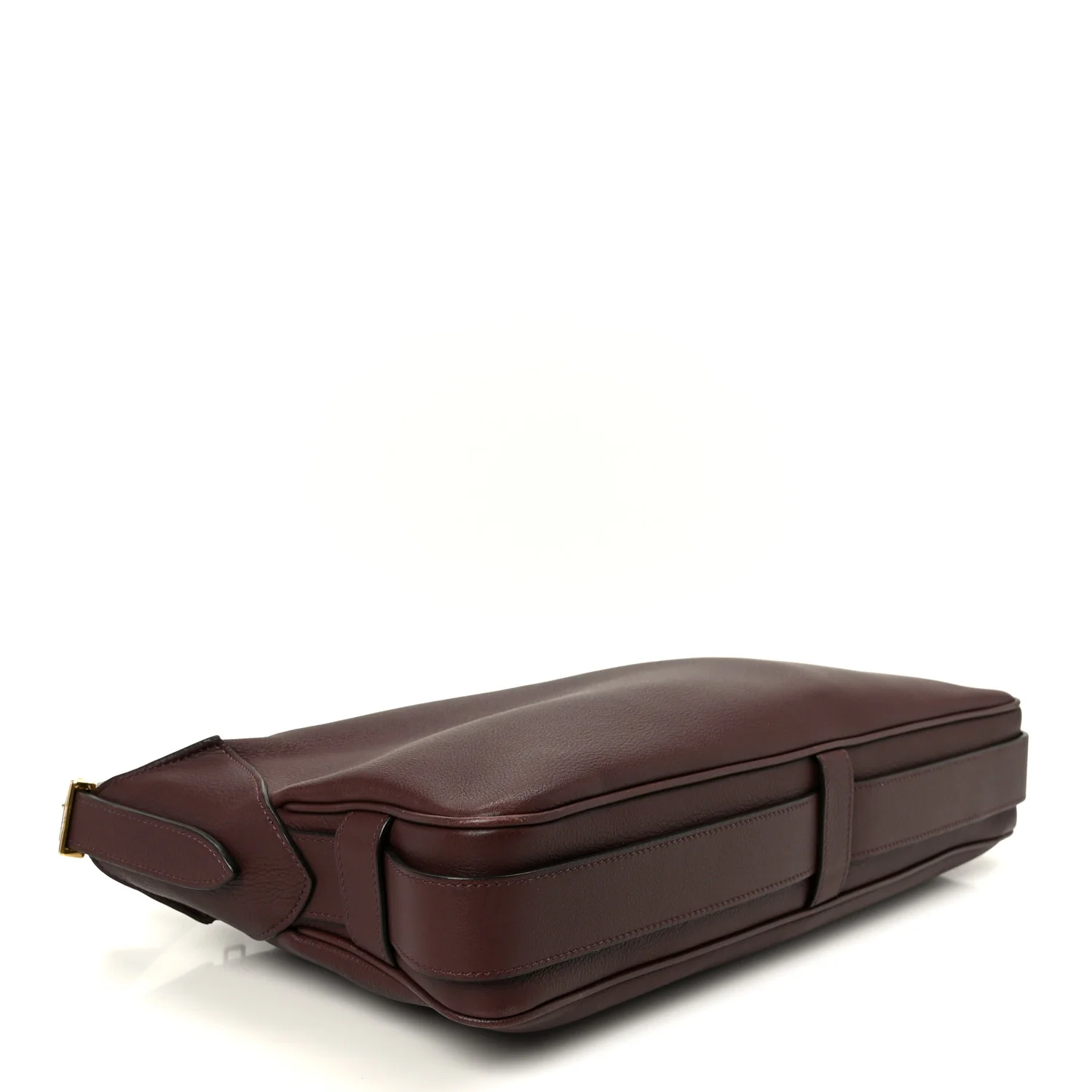 Supple Calfskin Medium Romy Shoulder Bag Hickory - Image 4