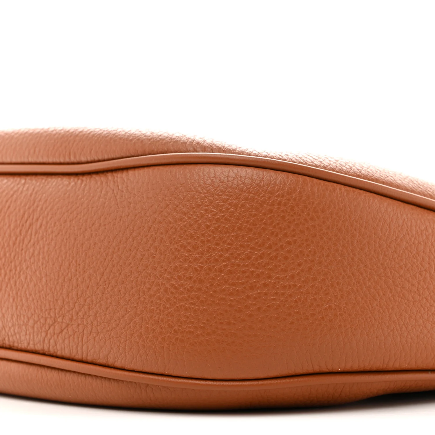 Supple Calfskin Small Triomphe Heloise Shoulder Bag Tan - Image 10