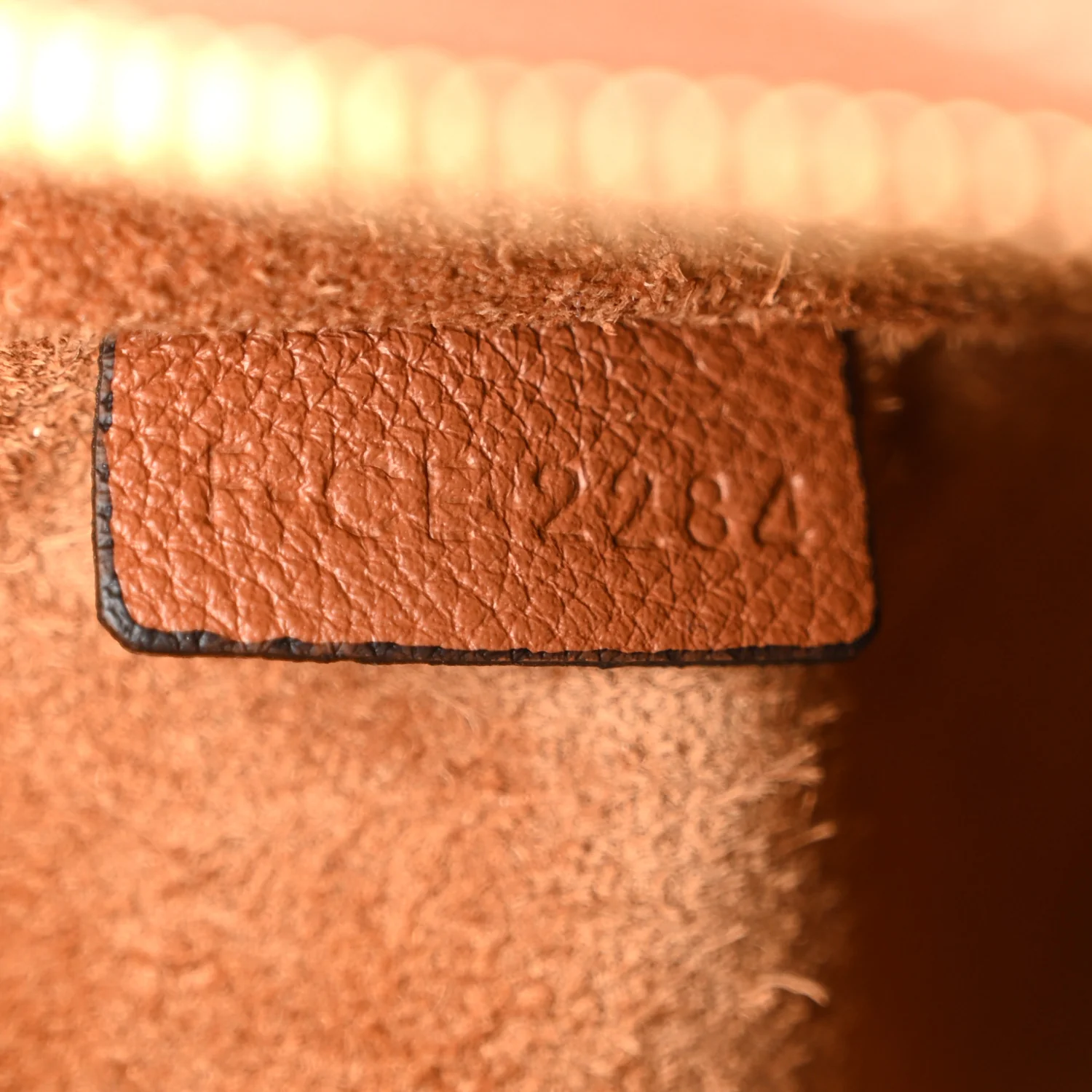 Supple Calfskin Small Triomphe Heloise Shoulder Bag Tan - Image 6