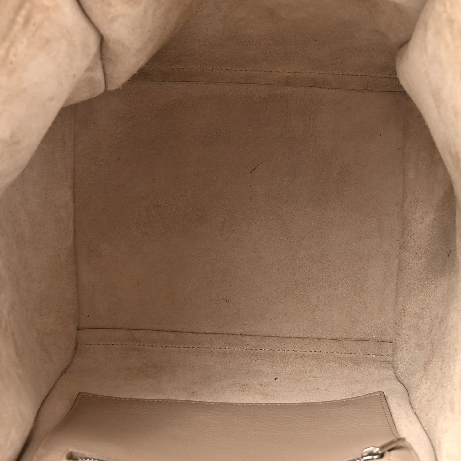 Supple Grained Calfskin Small Big Bag Light Taupe - Image 5