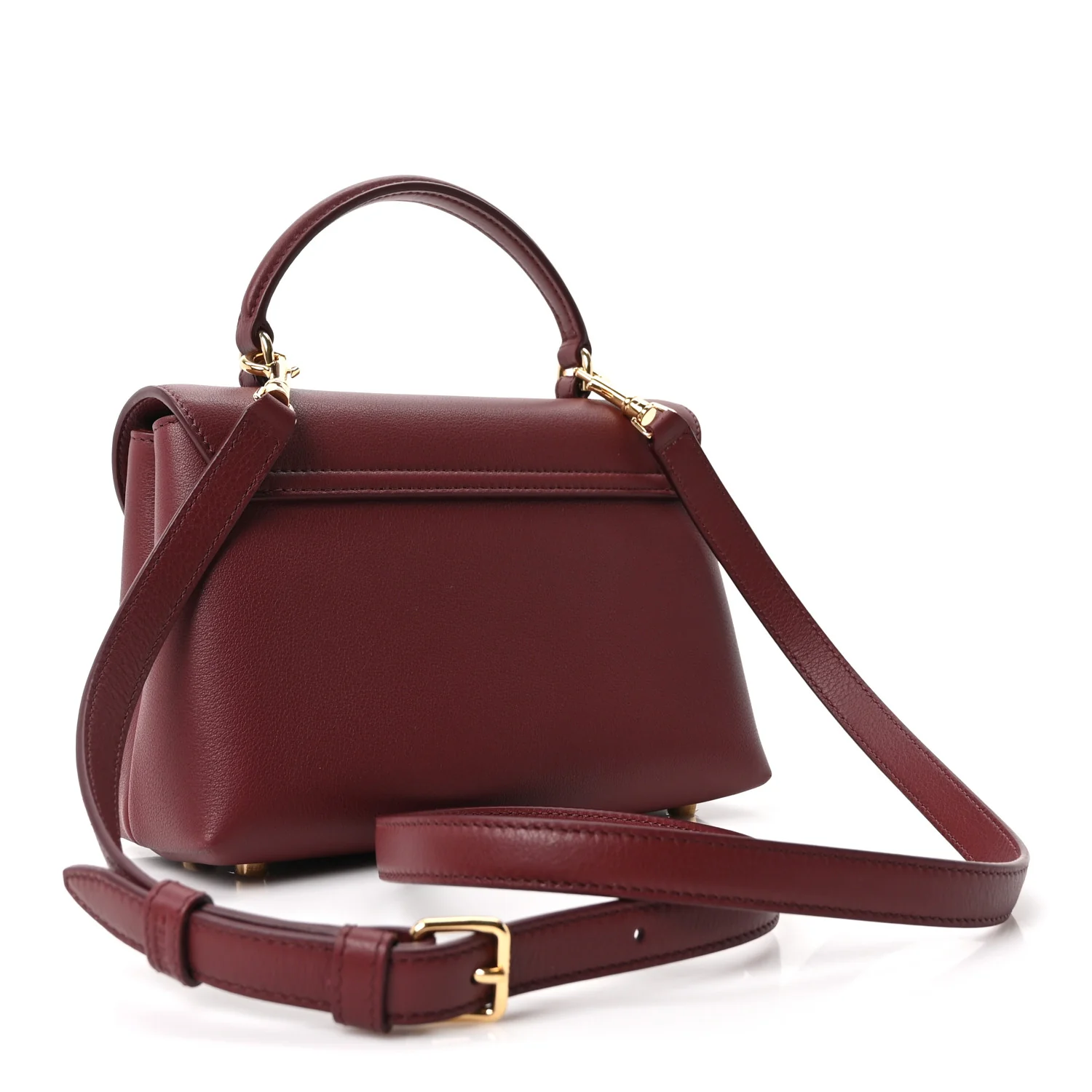 Supple Grained Calfskin Teen Nino Light Burgundy - Image 3