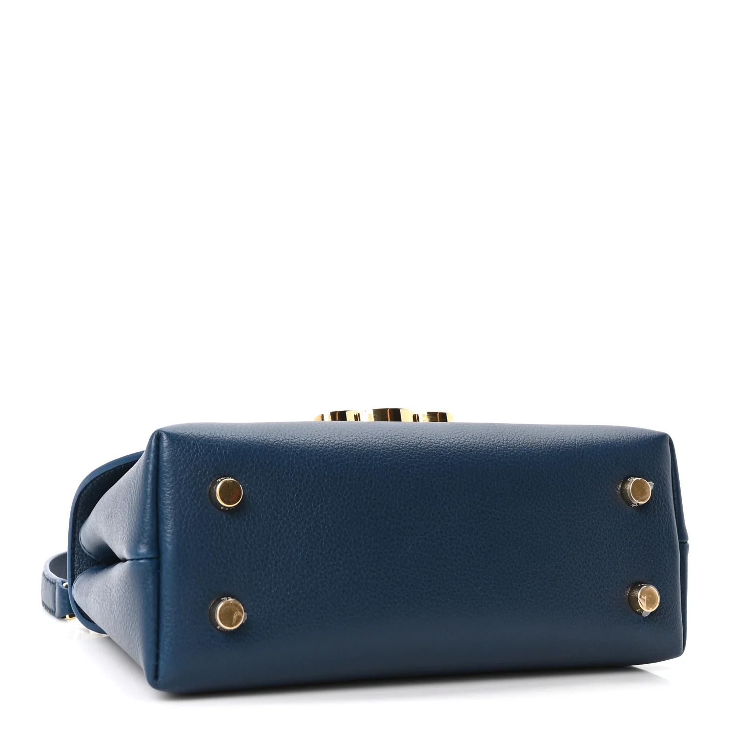 Supple Grained Calfskin Teen Nino Teal Blue - Image 4