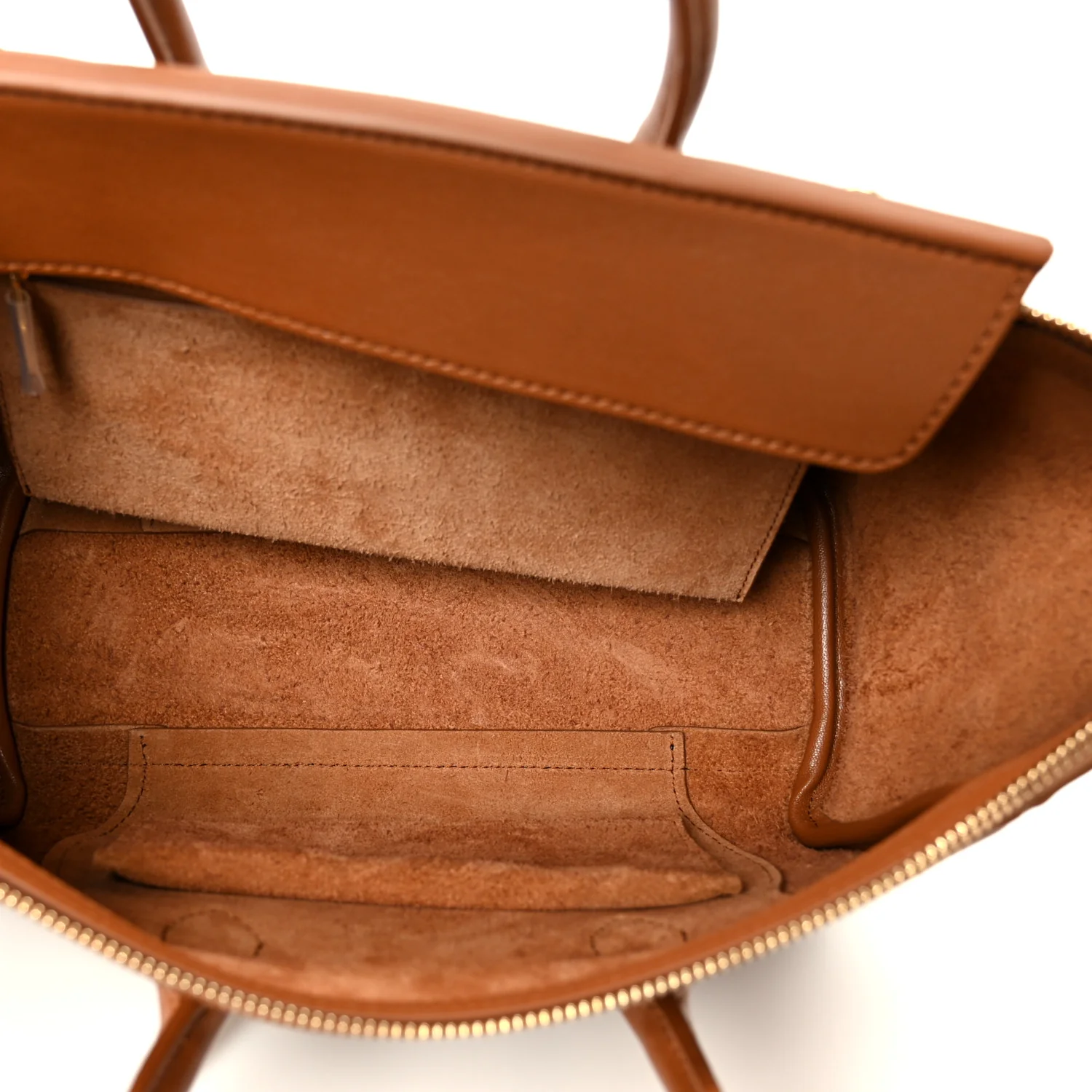 Supple Shiny Lambskin Little New Luggage Soft Tan - Image 5