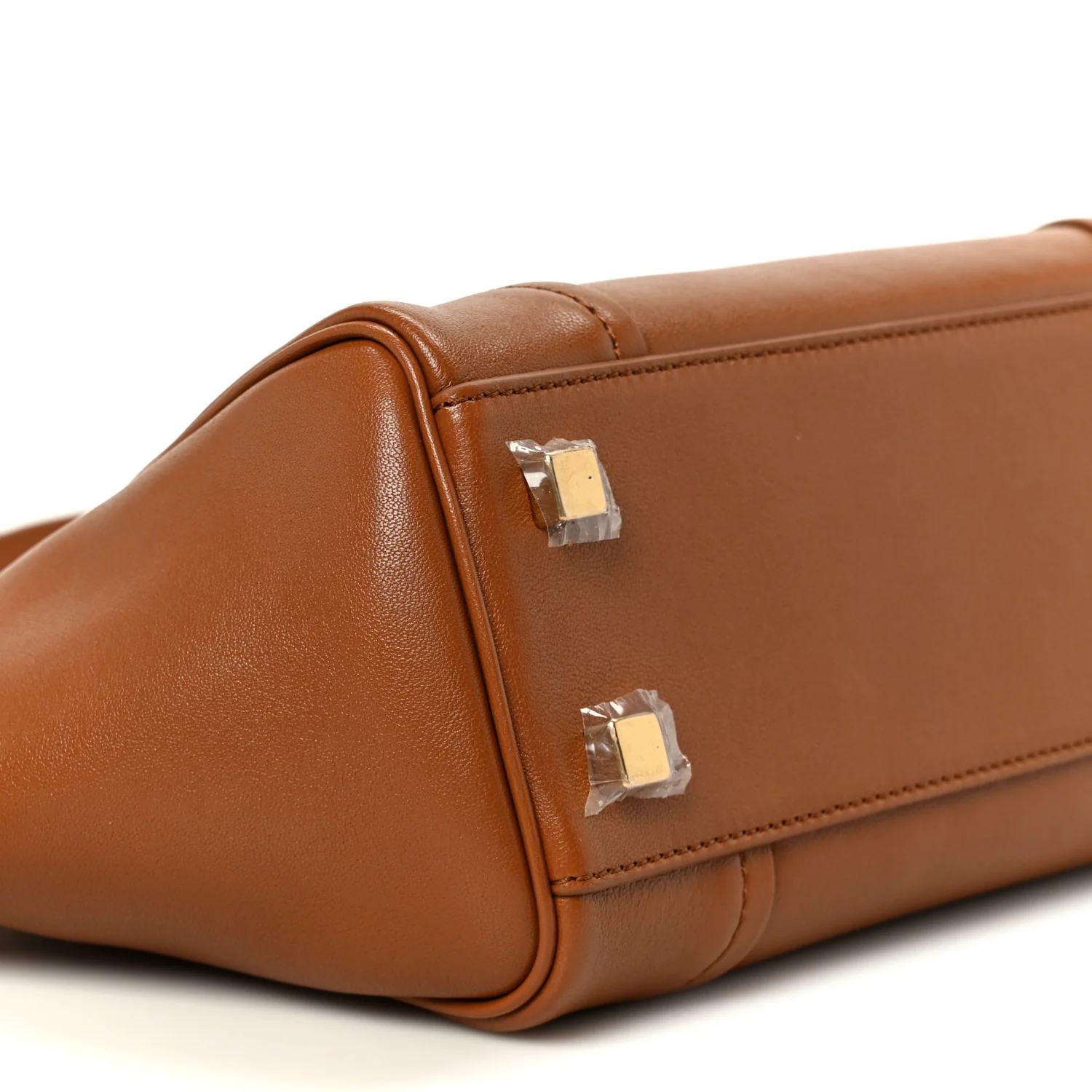 Supple Shiny Lambskin Little New Luggage Soft Tan - Image 9