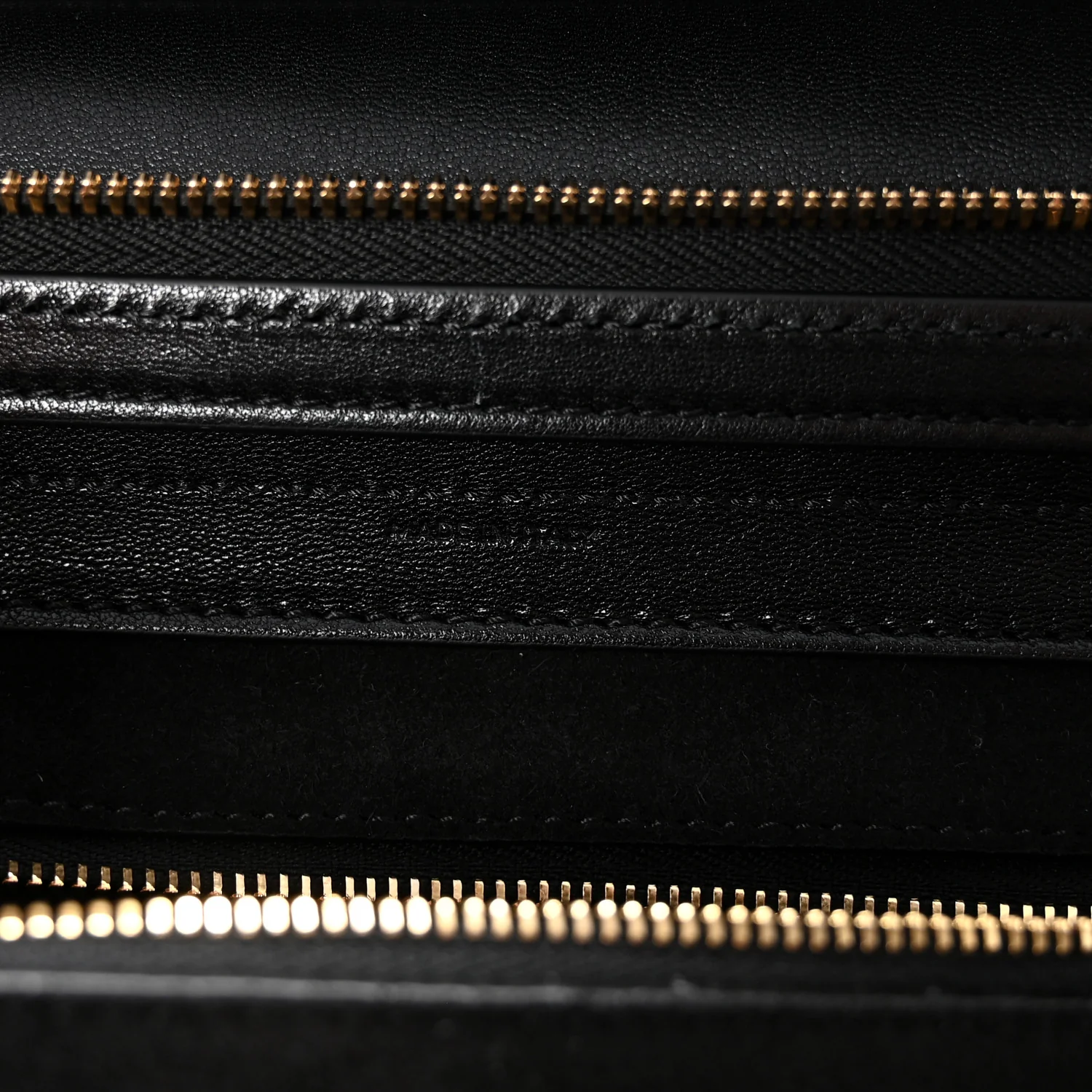 Supple Shiny Lambskin Luggage Black - Image 7