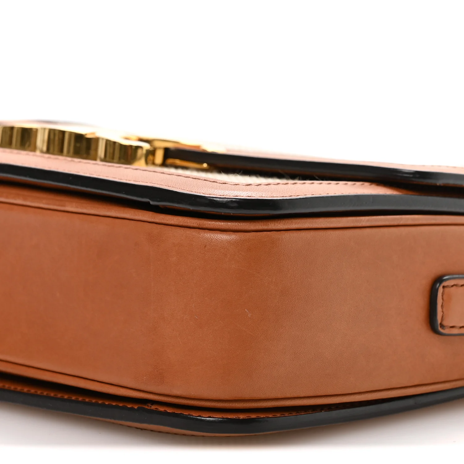 Textile Natural Calfskin Teen Triomphe White Tan - Image 11