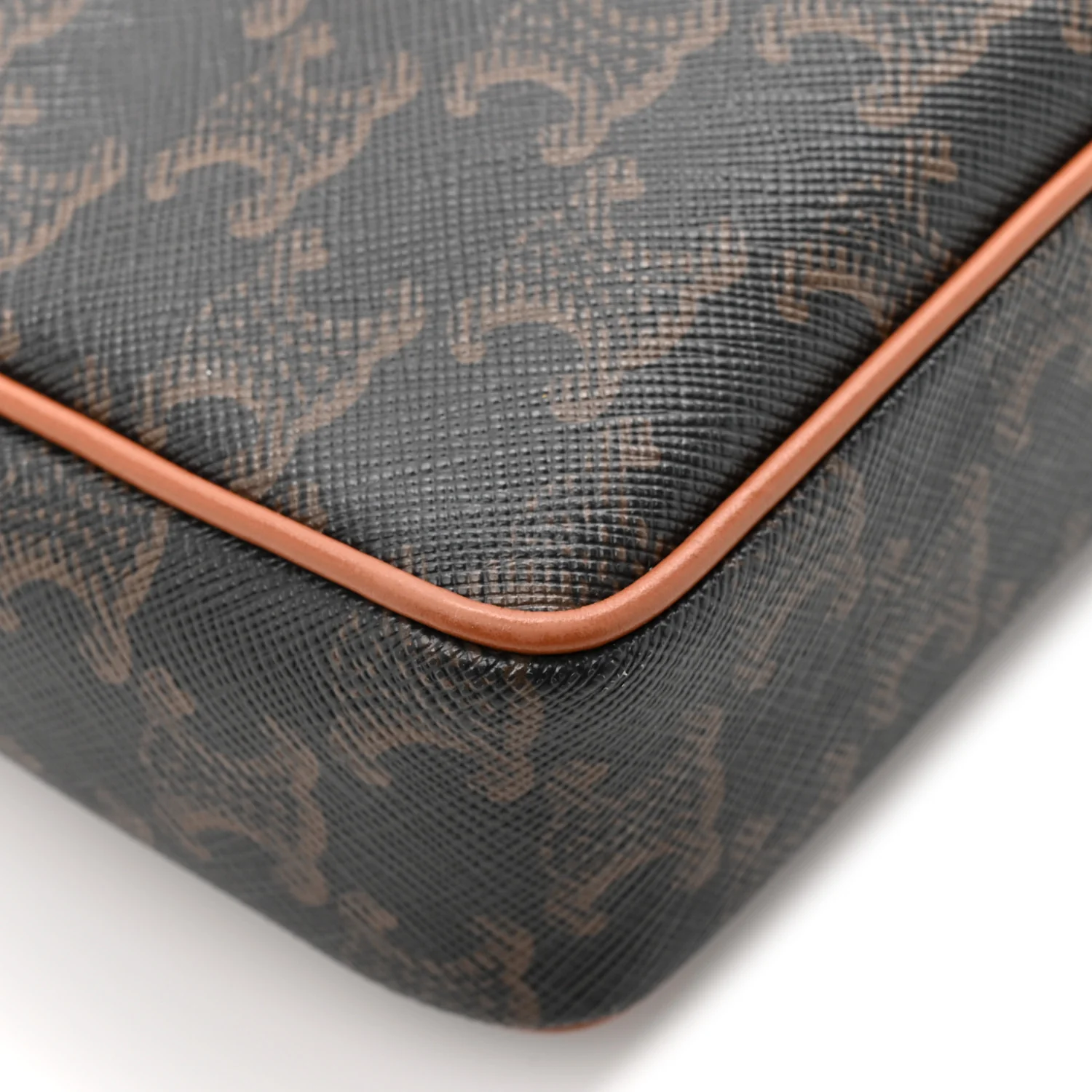 Triomphe Canvas Calfskin Medium Patapans Tan - Image 11
