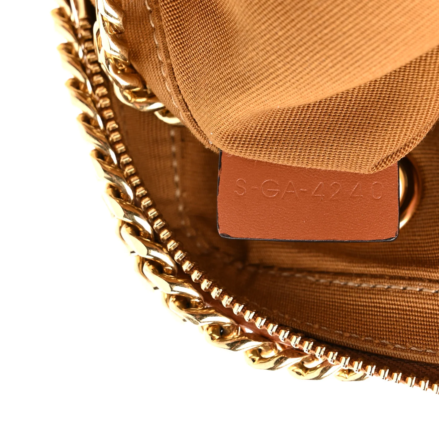 Triomphe Canvas Calfskin Medium Patapans Tan - Image 7