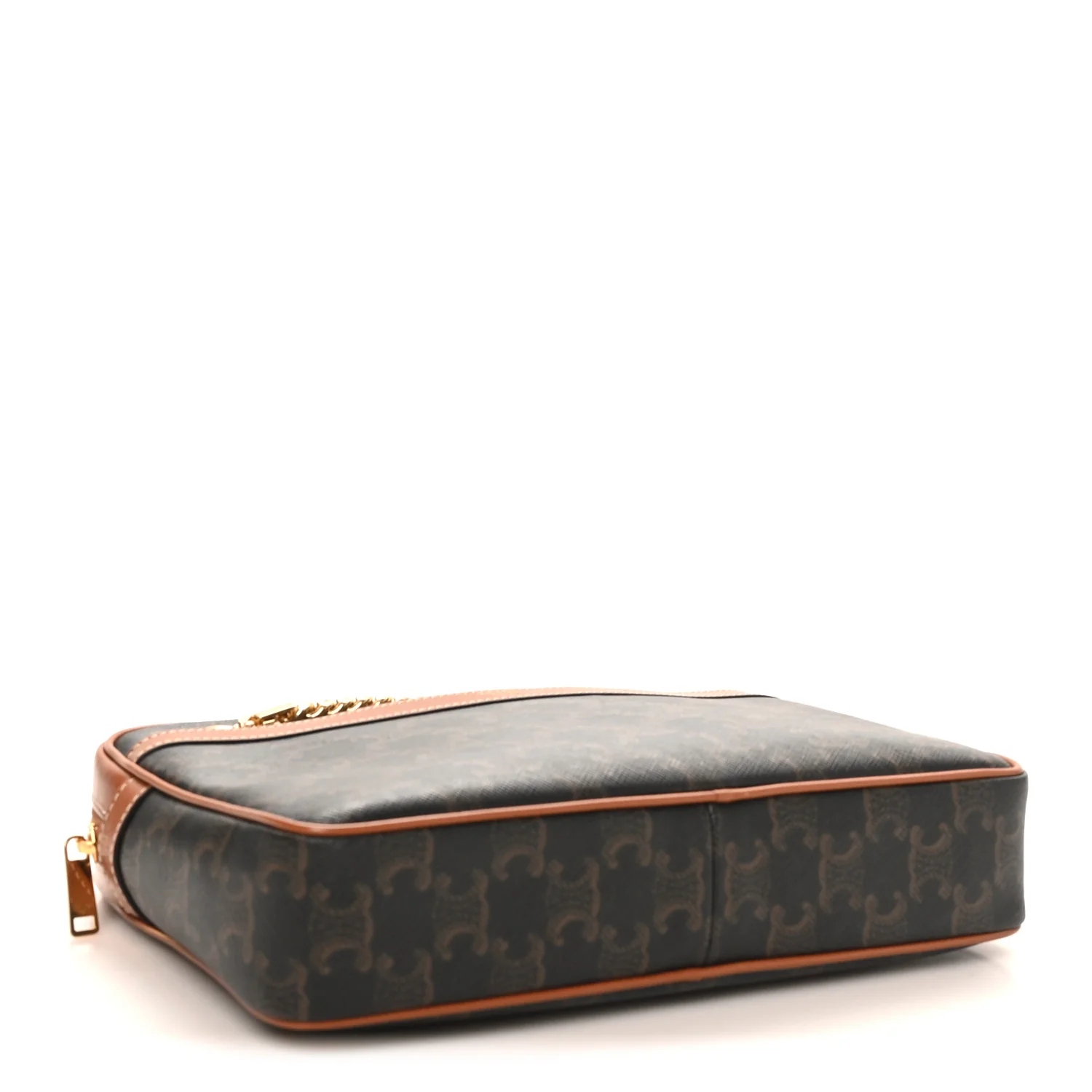 Triomphe Canvas Calfskin Medium Patapans Tan - Image 3