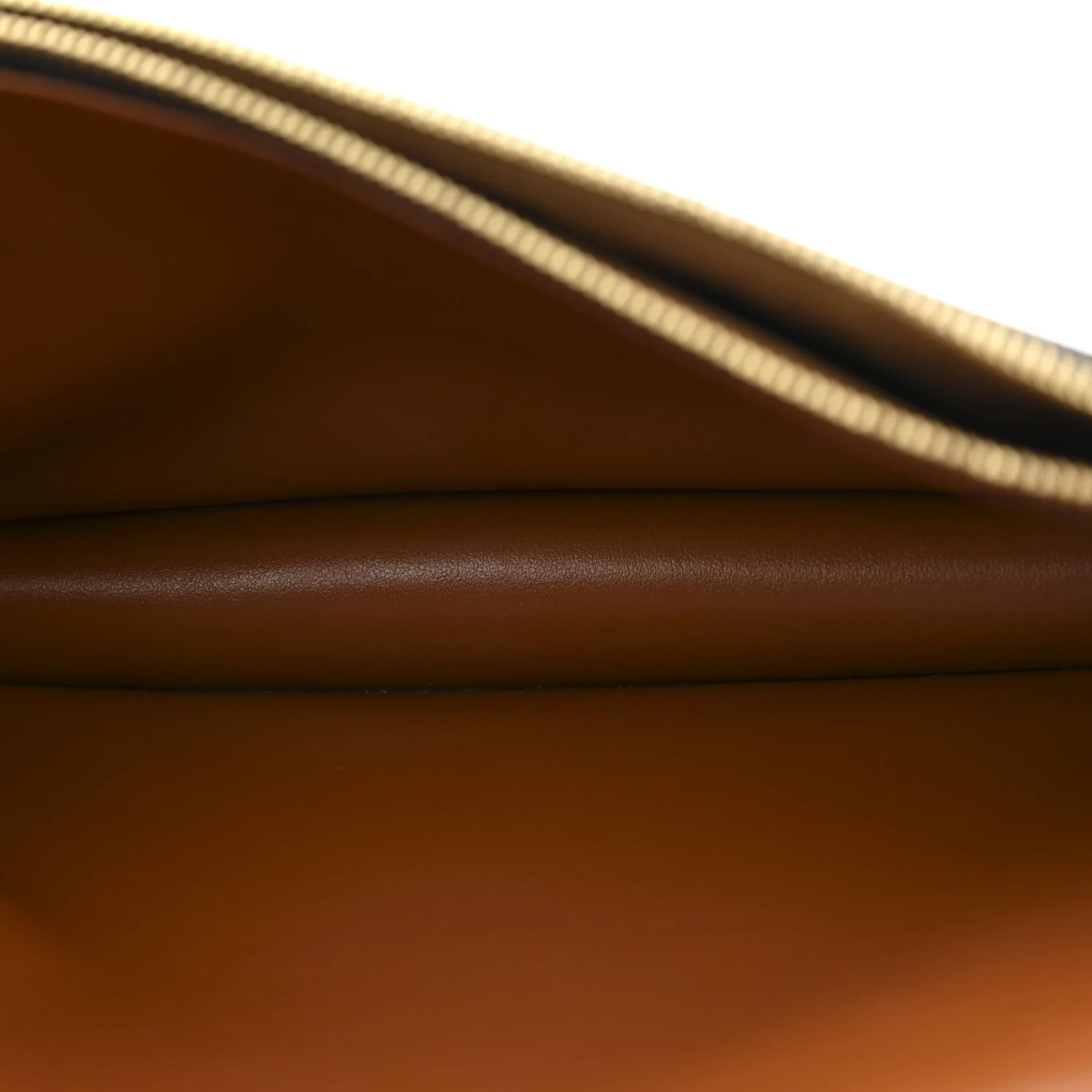 Triomphe Canvas Lambskin Wallet On Strap Tan - Image 6