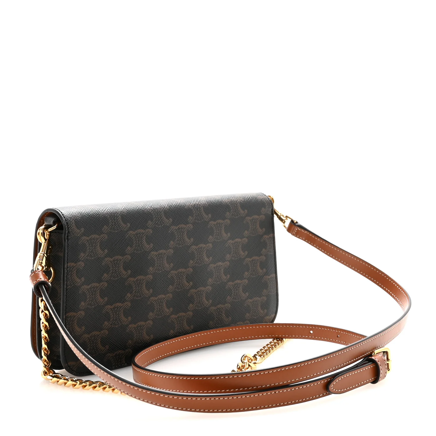 Triomphe Canvas Multipochette Tan - Image 2
