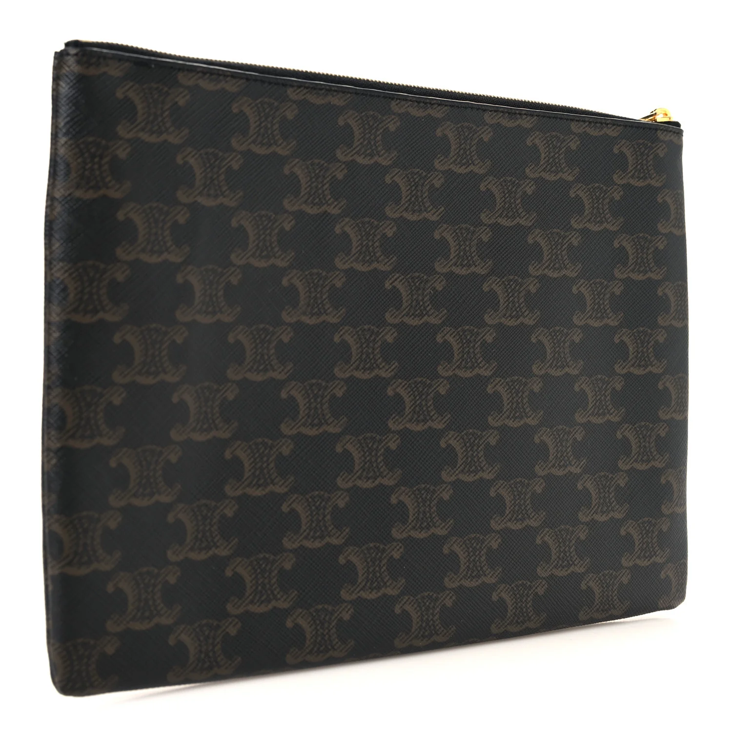 Triomphe Canvas Pouch Black - Image 3