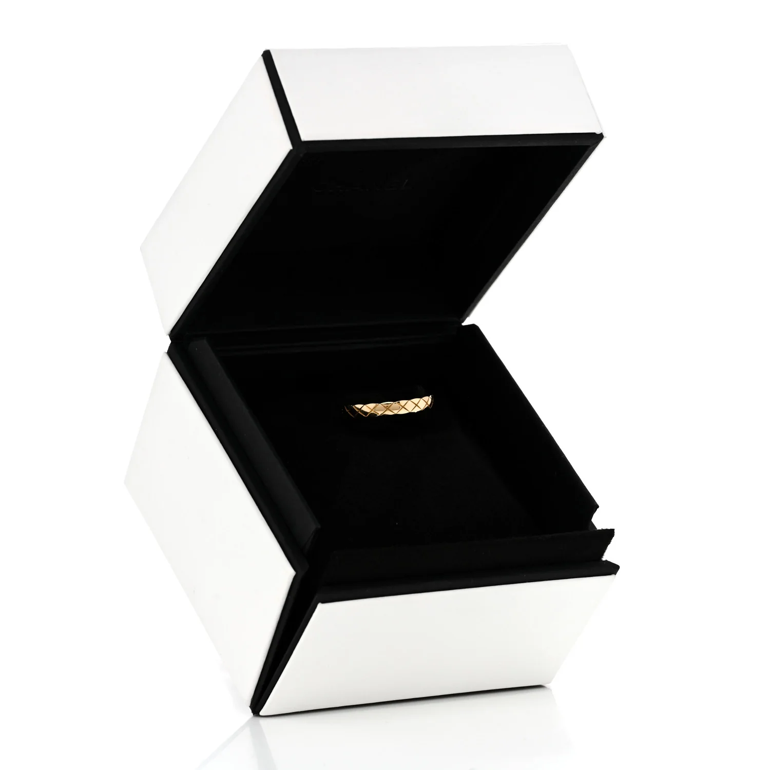 18K Yellow Gold Mini Coco Crush Ring 55 7.25 - Image 11