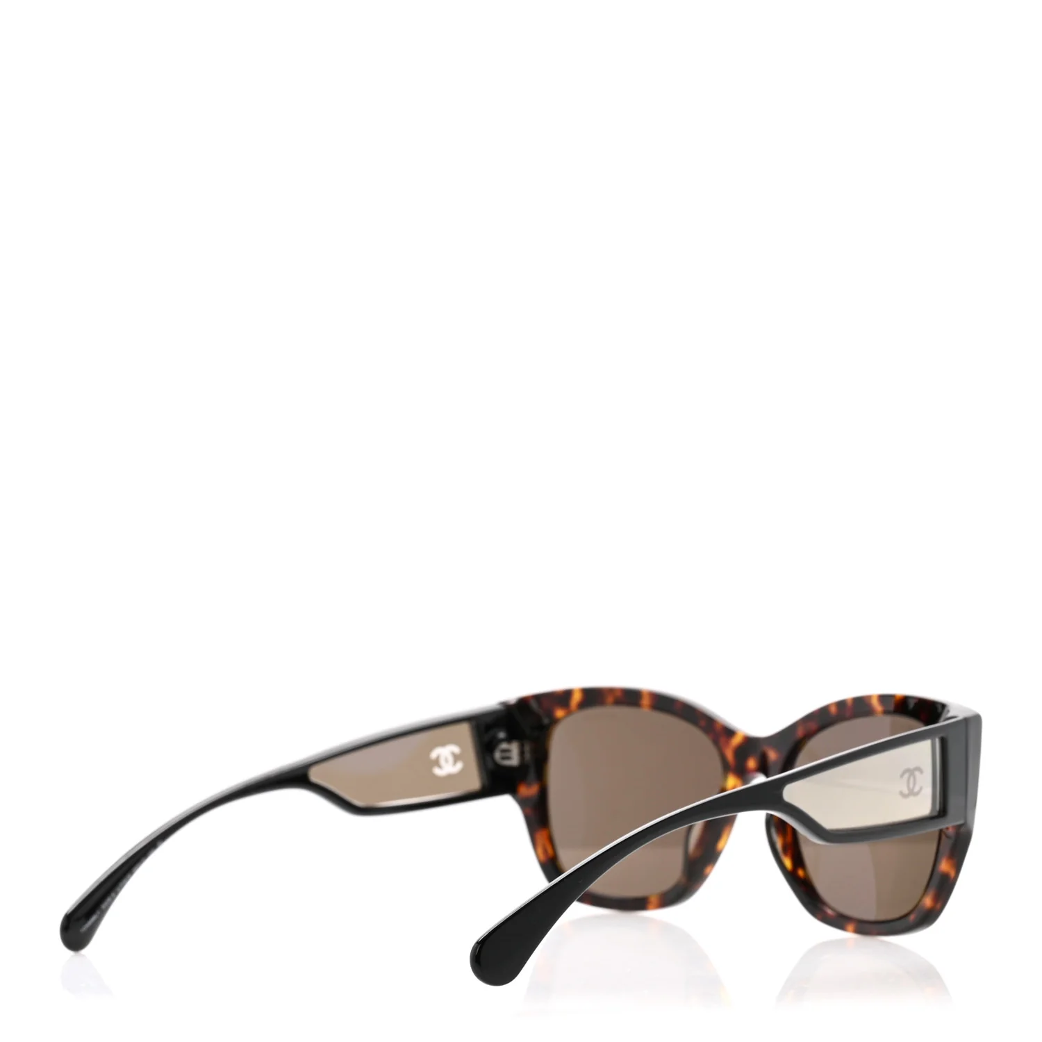 Acetate Butterfly Sunglasses 5429-A Dark Tortoise - Image 5
