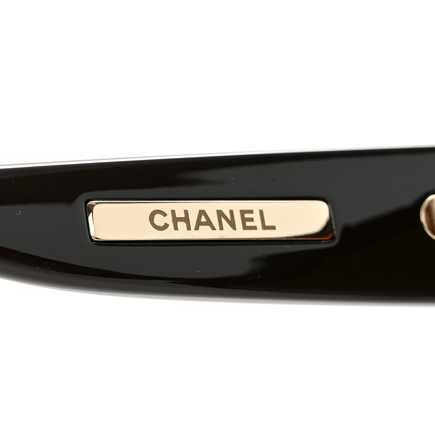 Acetate Cat Eye Sunglasses 6054 Black - Image 5