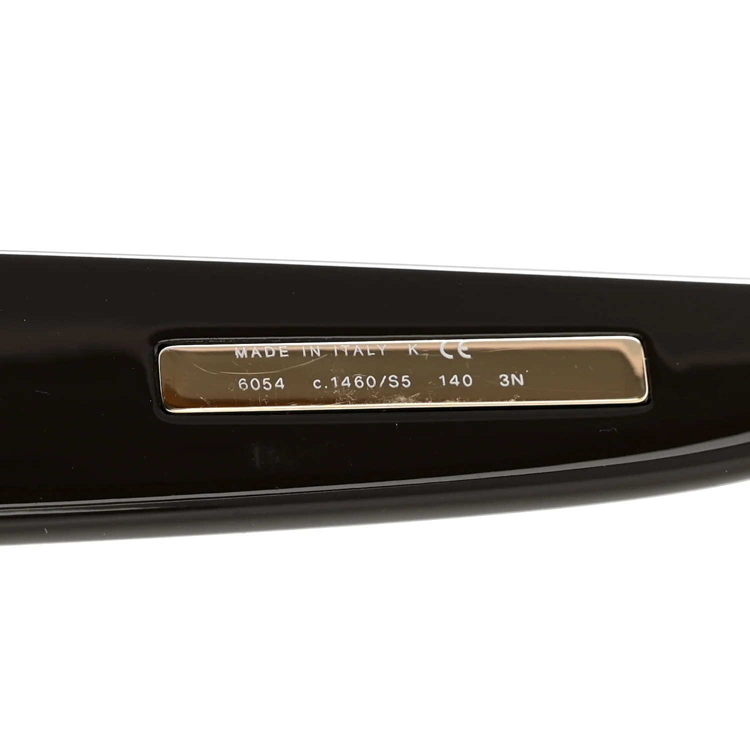 Acetate Cat Eye Sunglasses 6054 Black - Image 6