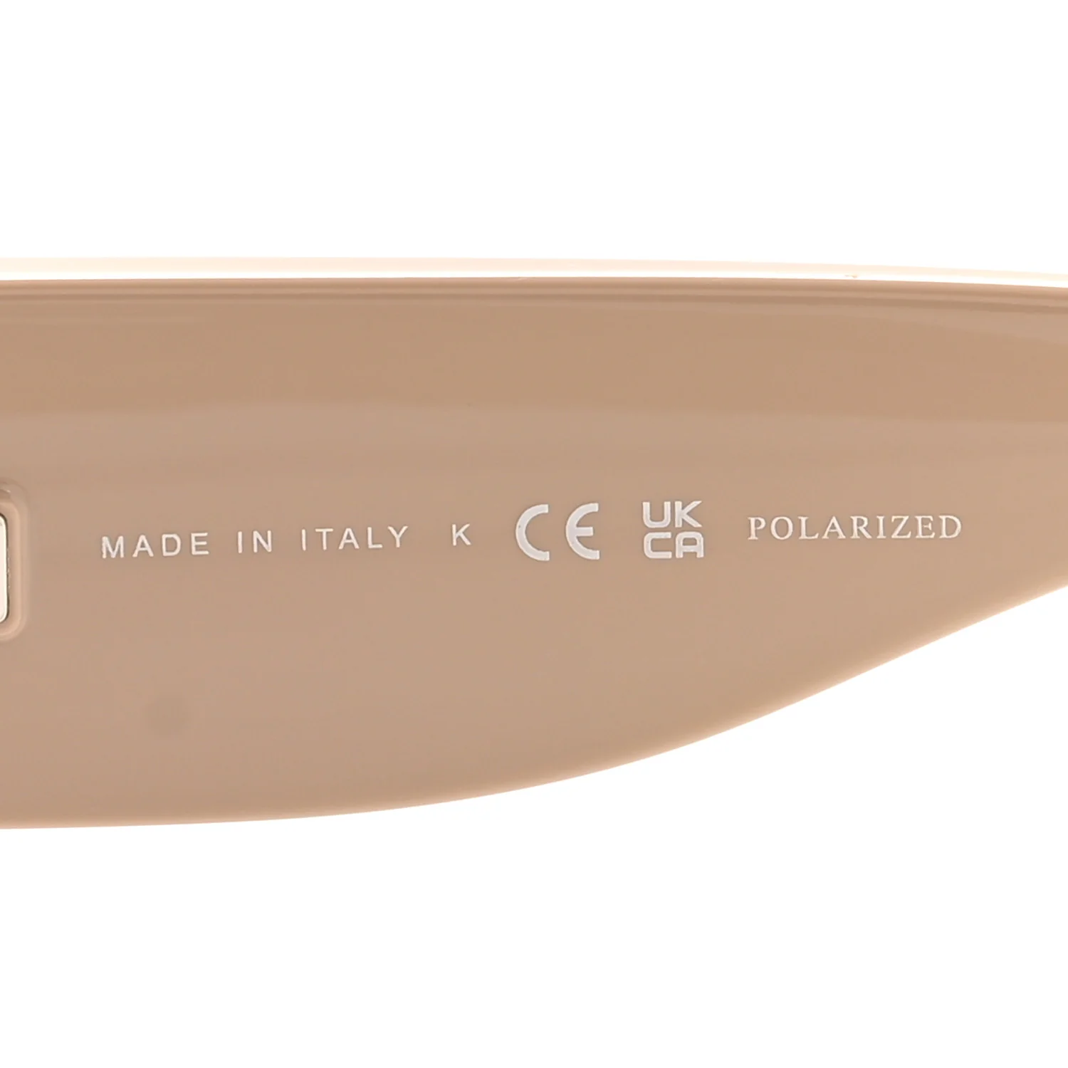 Acetate Cat Eye Sunglasses 6056 Black Beige - Image 6