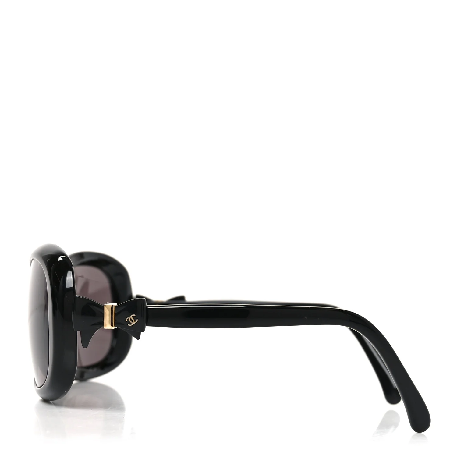 Acetate CC Bow Sunglasses 5170 Black - Image 3