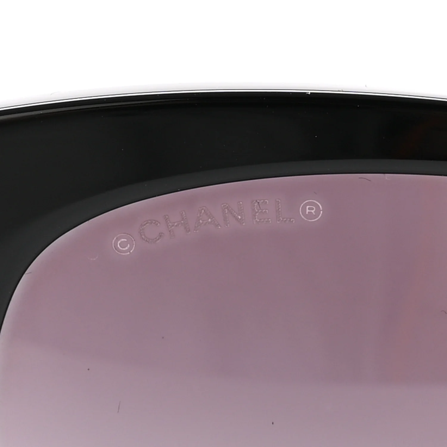 Acetate Charms Pearl Square Sunglasses 5477 Black - Image 7