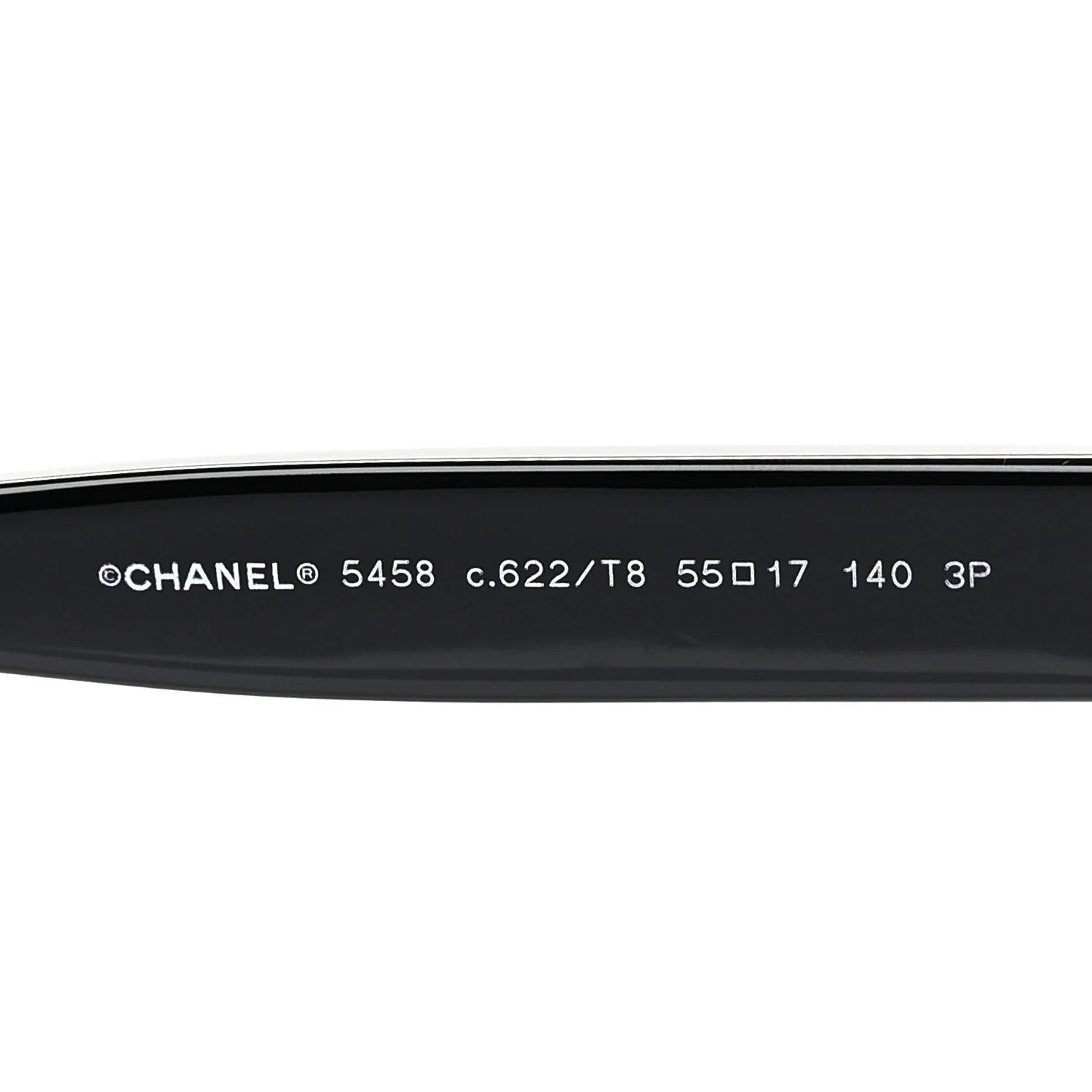 Acetate Pantos Logo Polarized Sunglasses 5458 Black - Image 5