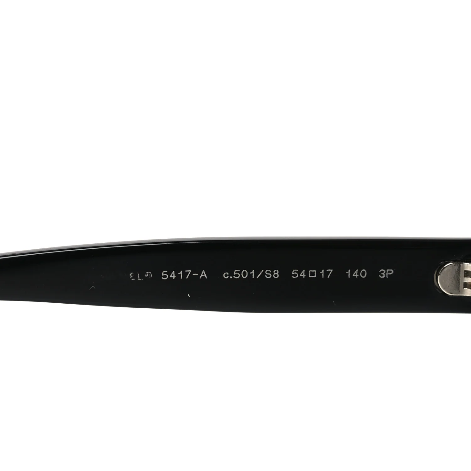Acetate Polarized Square Sunglasses 5417-A Black - Image 6