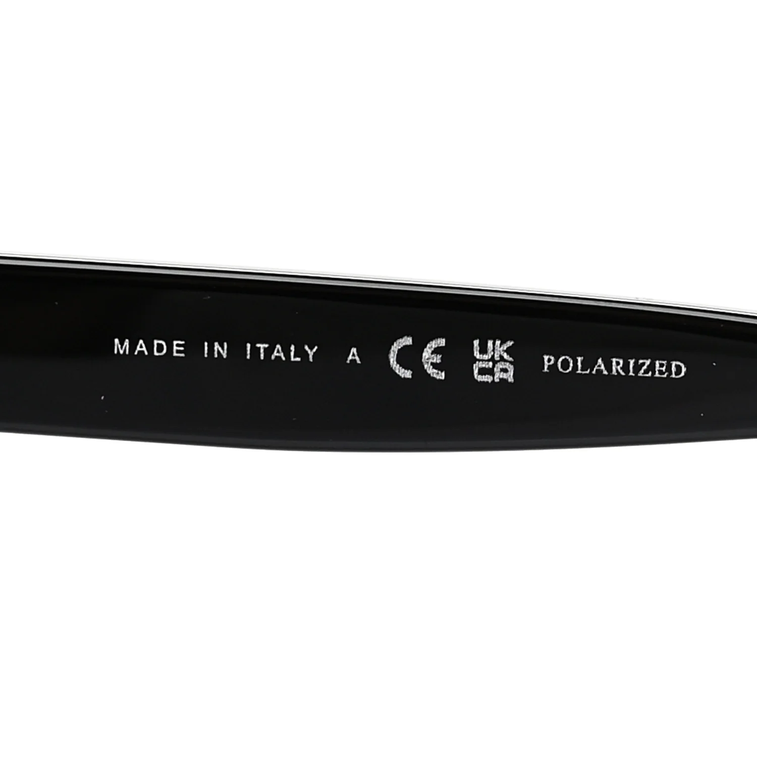 Acetate Polarized Square Sunglasses 5417 Black - Image 6