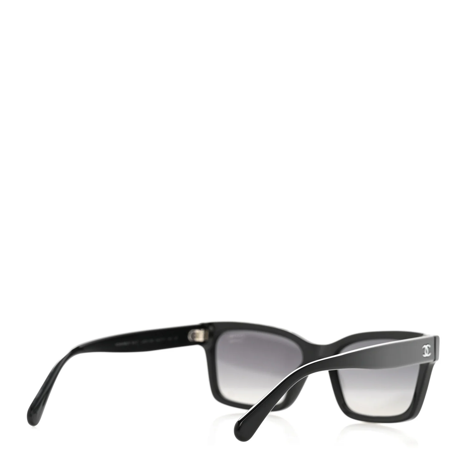 Acetate Polarized Square Sunglasses 5417 Black - Image 4