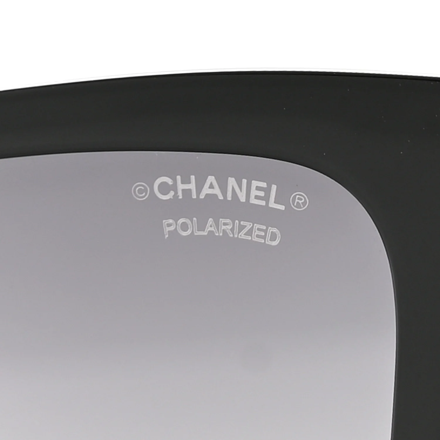 Acetate Polarized Square Sunglasses 5417 Black - Image 7