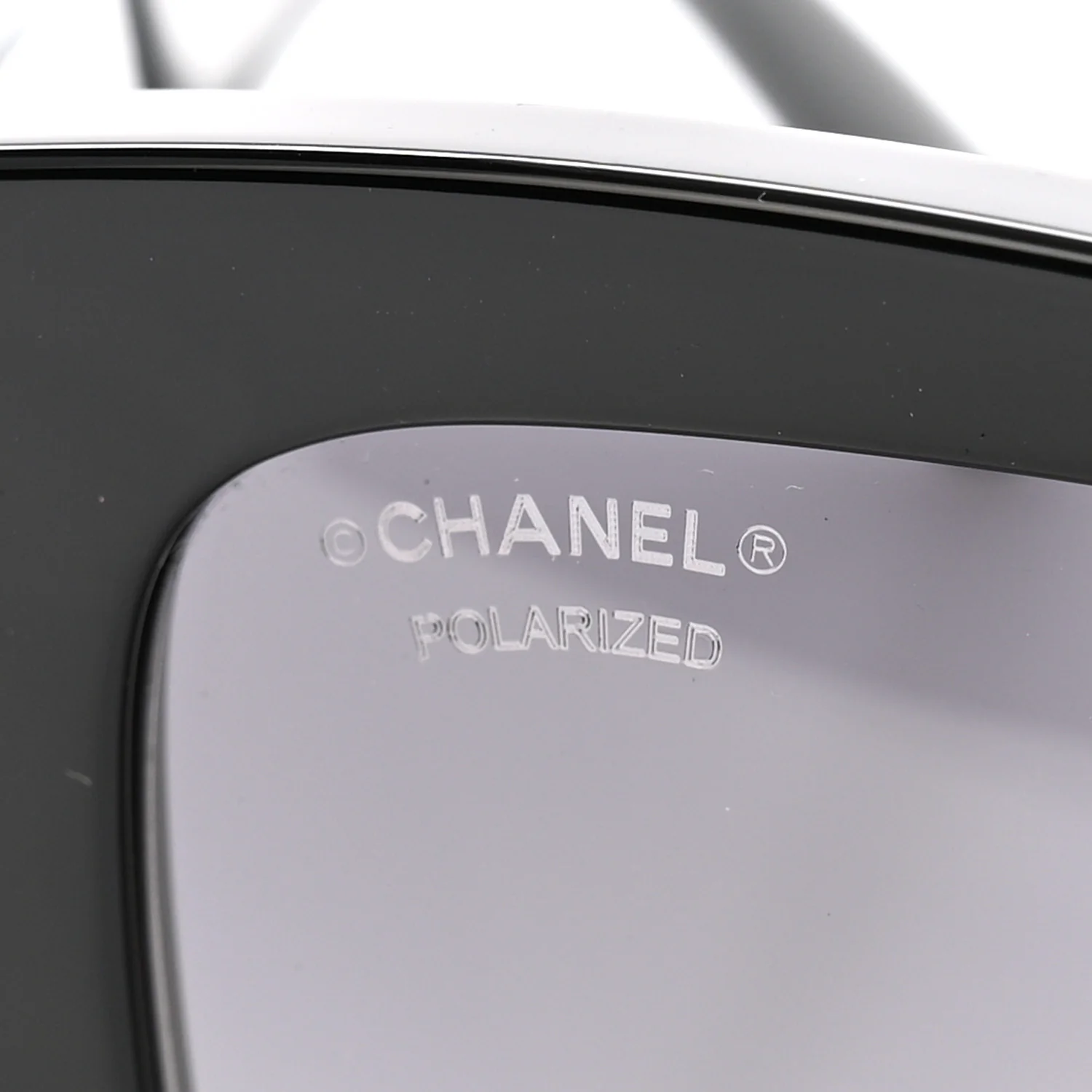 Acetate Polarized Square Sunglasses 5506 Black - Image 7