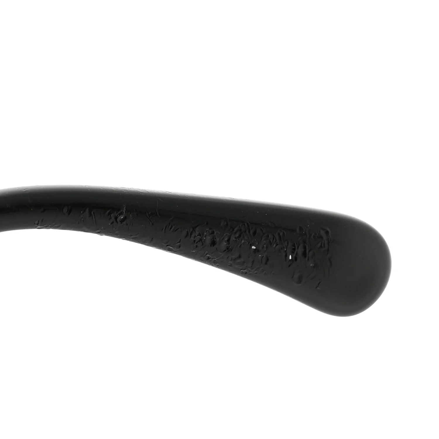 Acetate Sequin Round Sunglasses 5451-A Black - Image 8