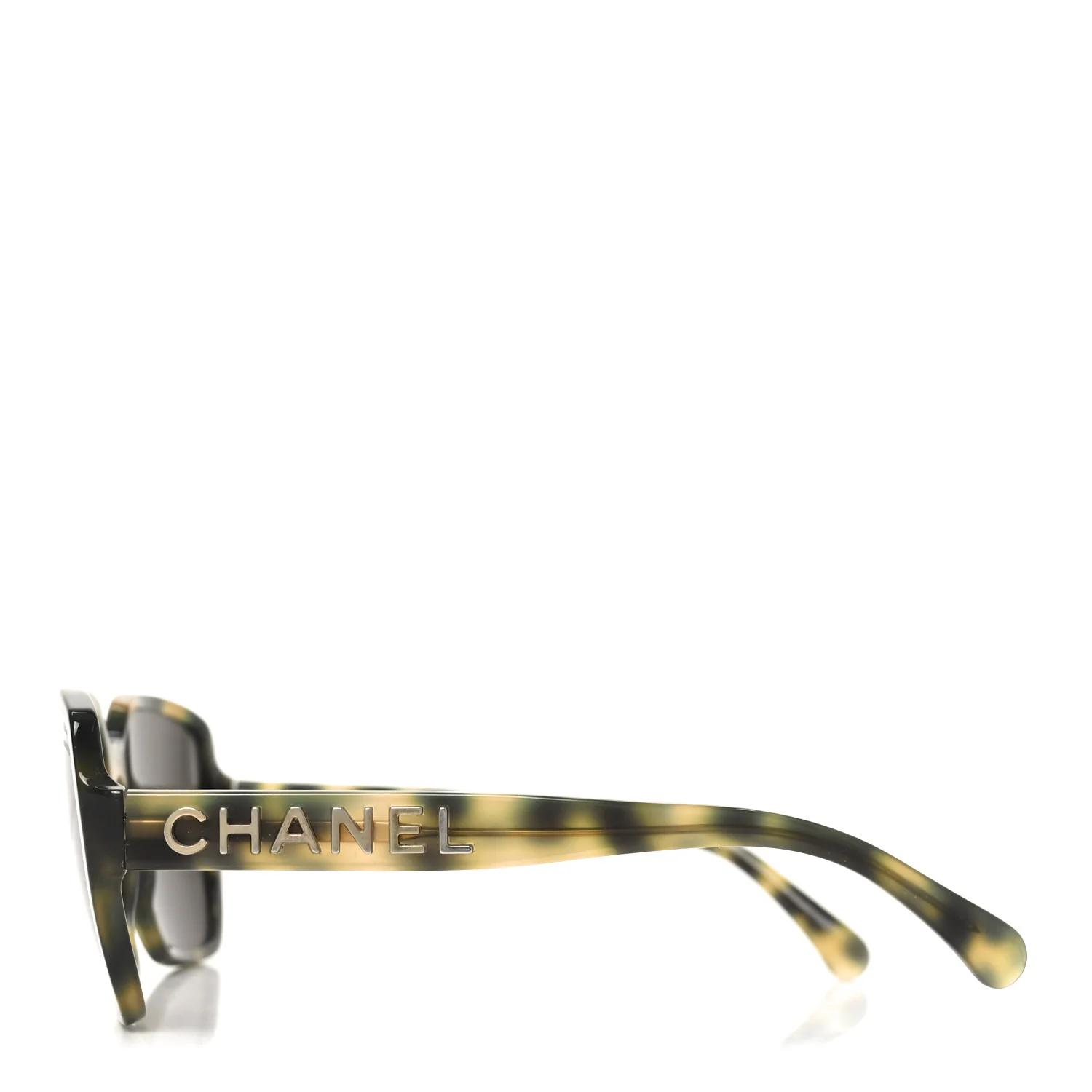 Acetate Square Sunglasses 5408 Green - Image 3