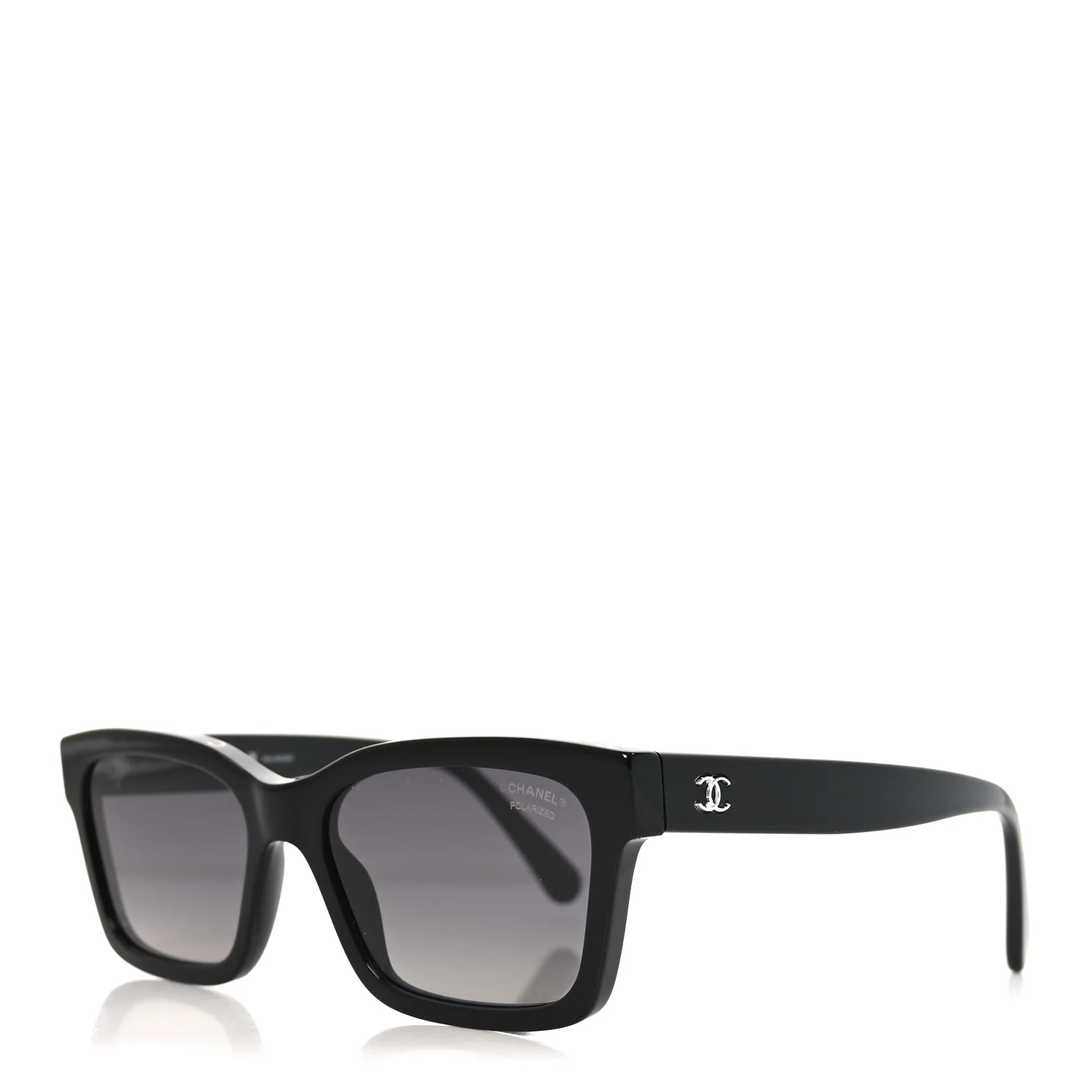Acetate Square Sunglasses 5417 Black