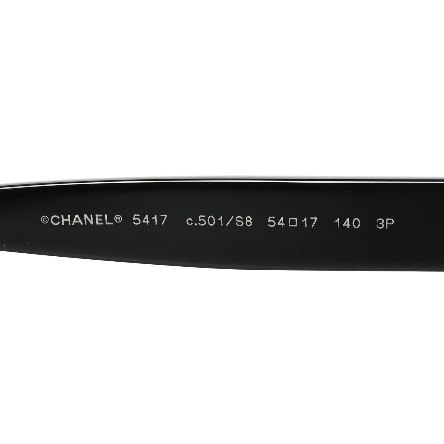 Acetate Square Sunglasses 5417 Black - Image 5