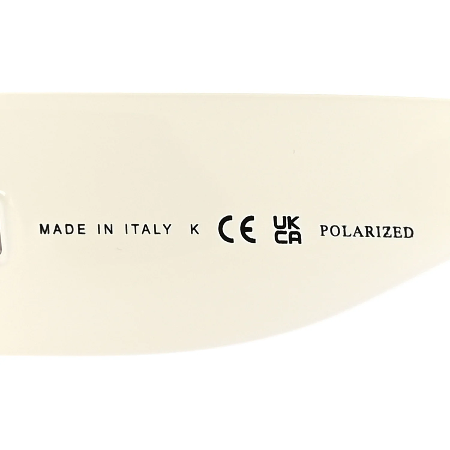 Acetate Square Sunglasses 6059 Black White - Image 6