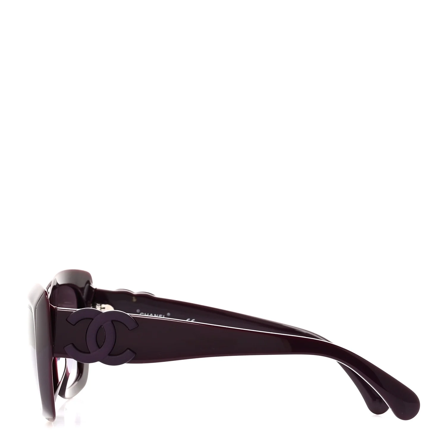Acetate Square Sunglasses 71395 Purple - Image 3