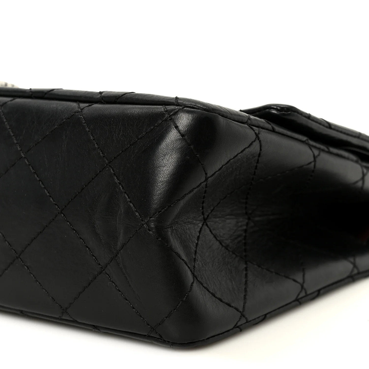 Aged Calfskin Quilted 2.55 Reissue 226 Flap Black - Image 10