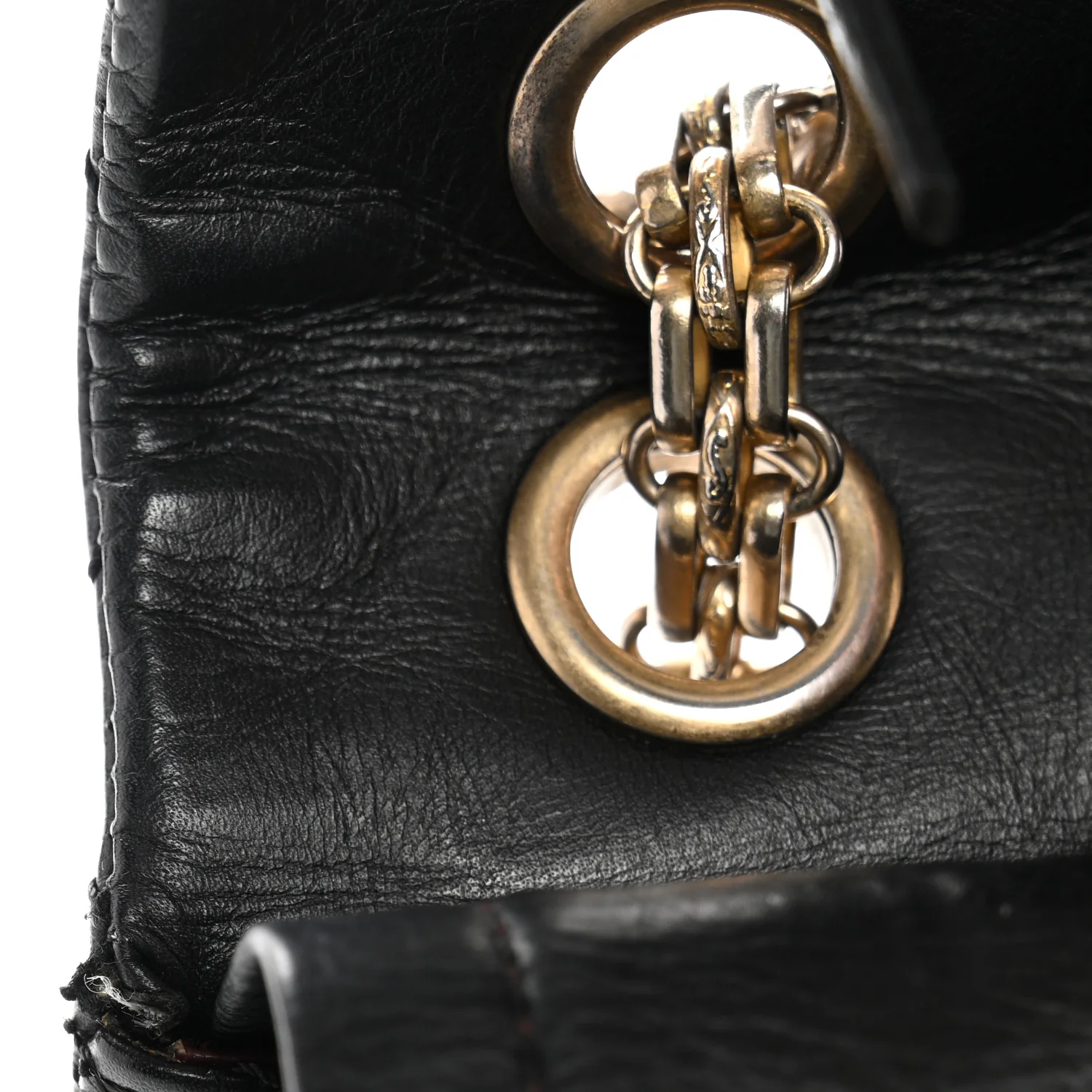 Aged Calfskin Quilted 2.55 Reissue 226 Flap Black - Image 12