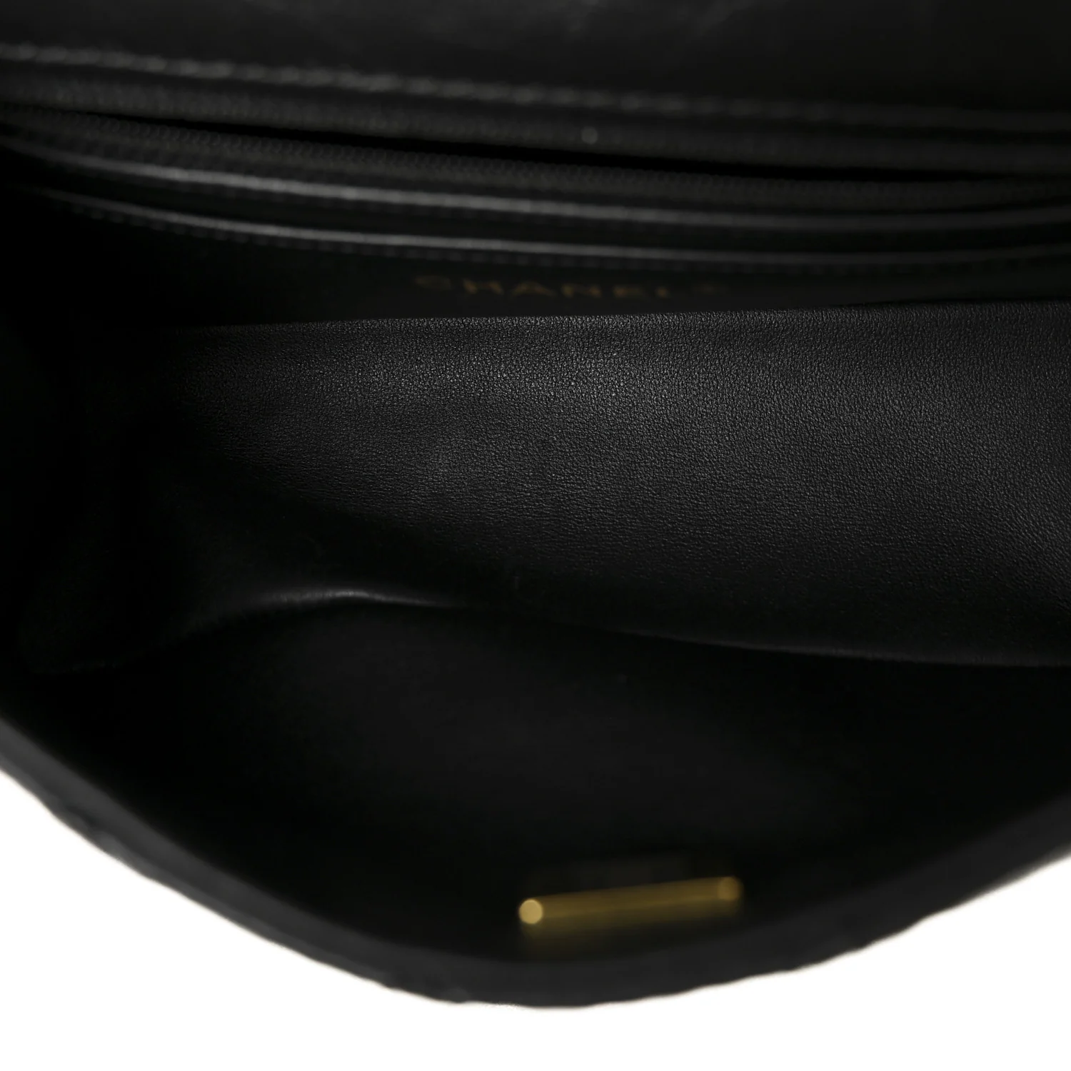 Aged Calfskin Quilted 2.55 Reissue Mini Flap Black - Image 5