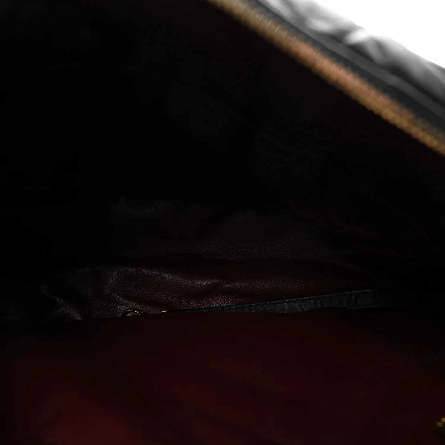Aged Calfskin Quilted Large Reissue Camera Case Black - Image 5