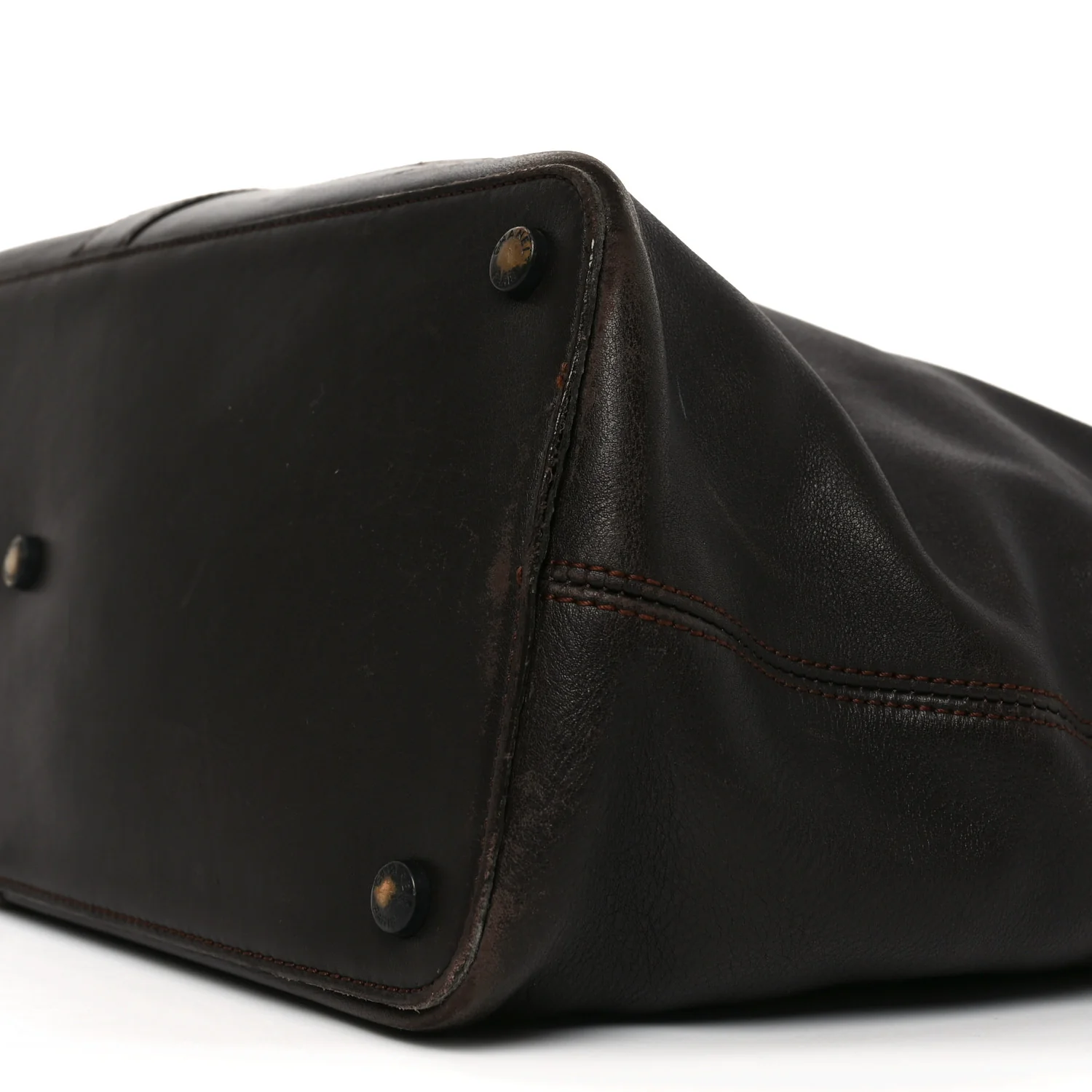 Calfskin Carrying Case Dark Brown - Image 10