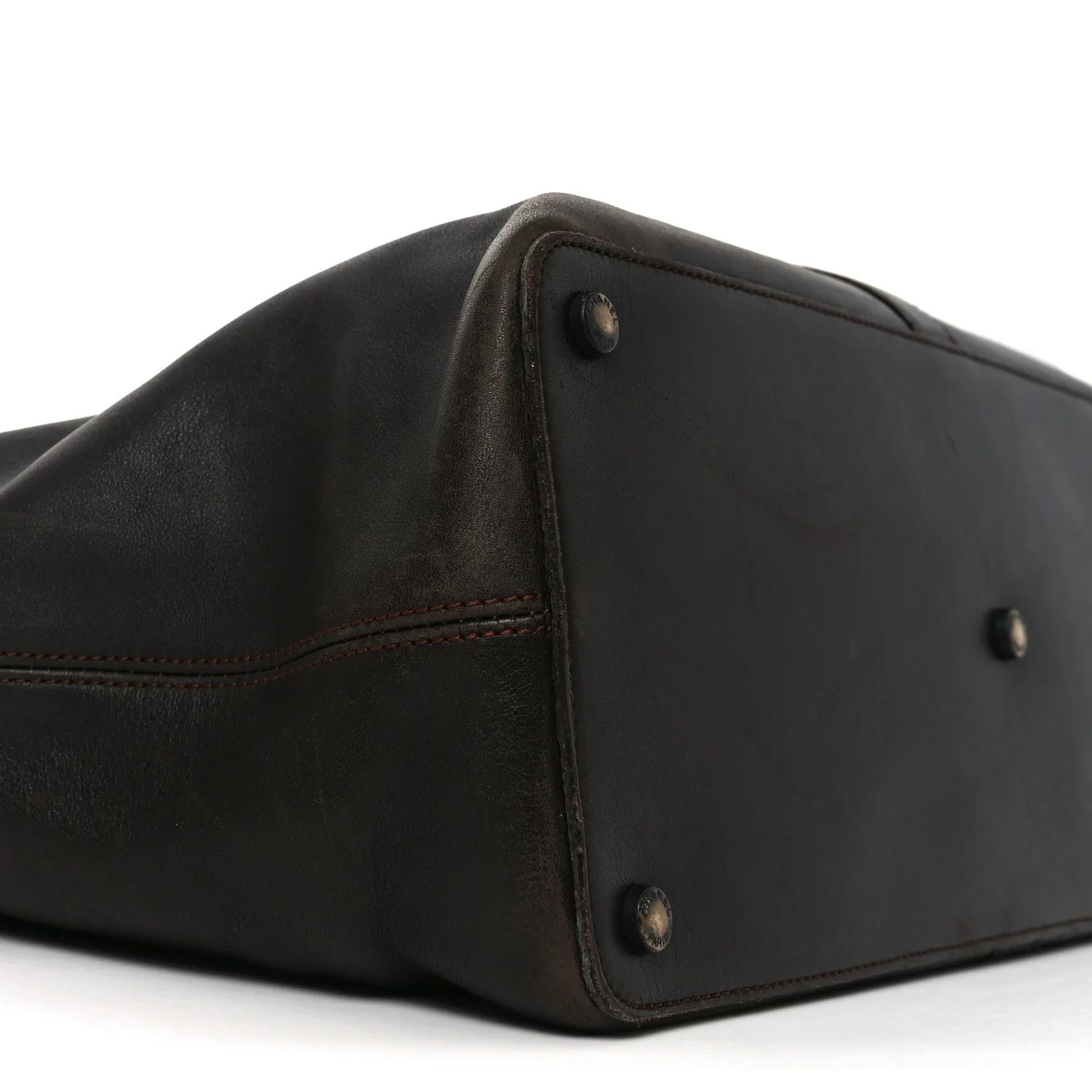 Calfskin Carrying Case Dark Brown - Image 9