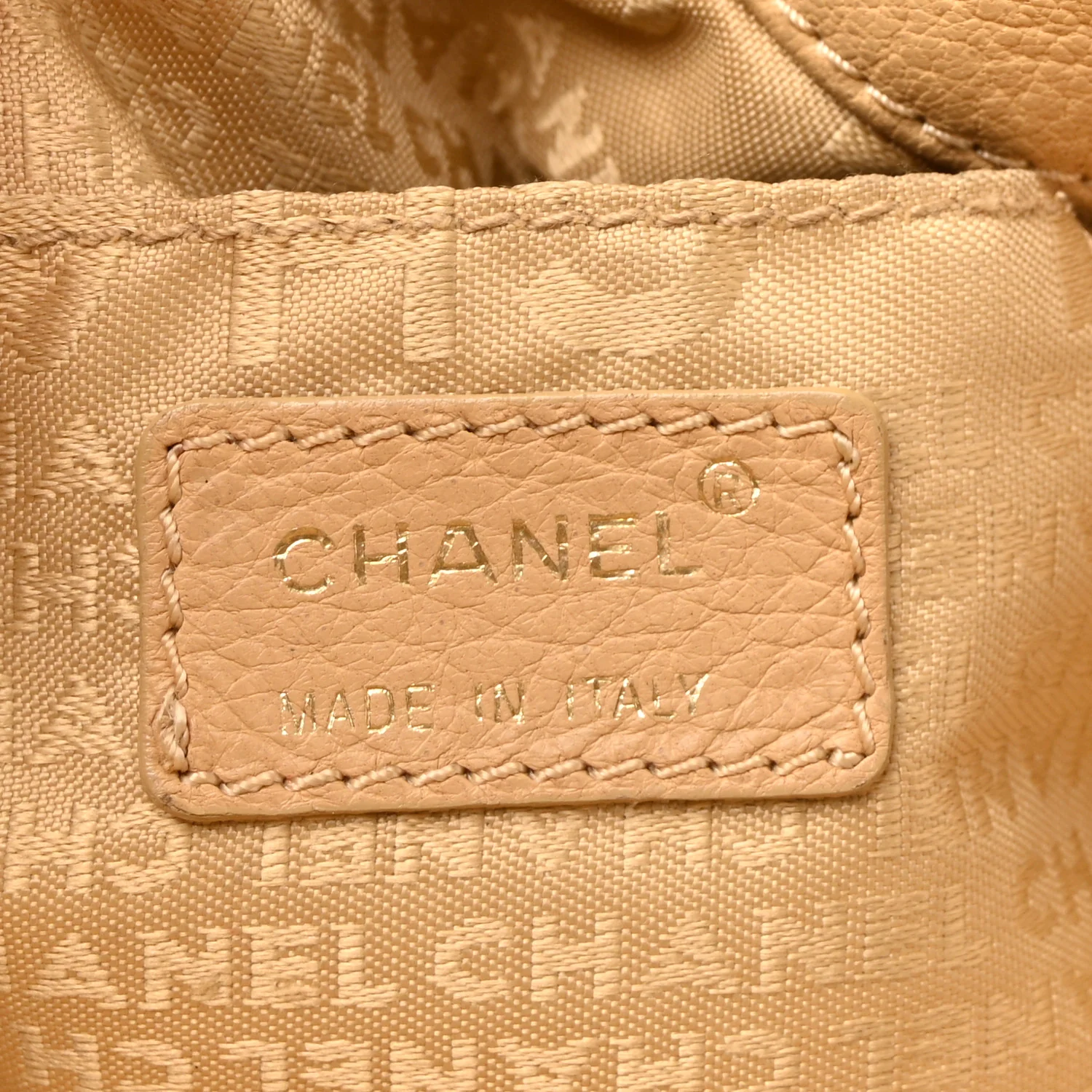 Calfskin CC Dice Tote Bag yellow - Image 11