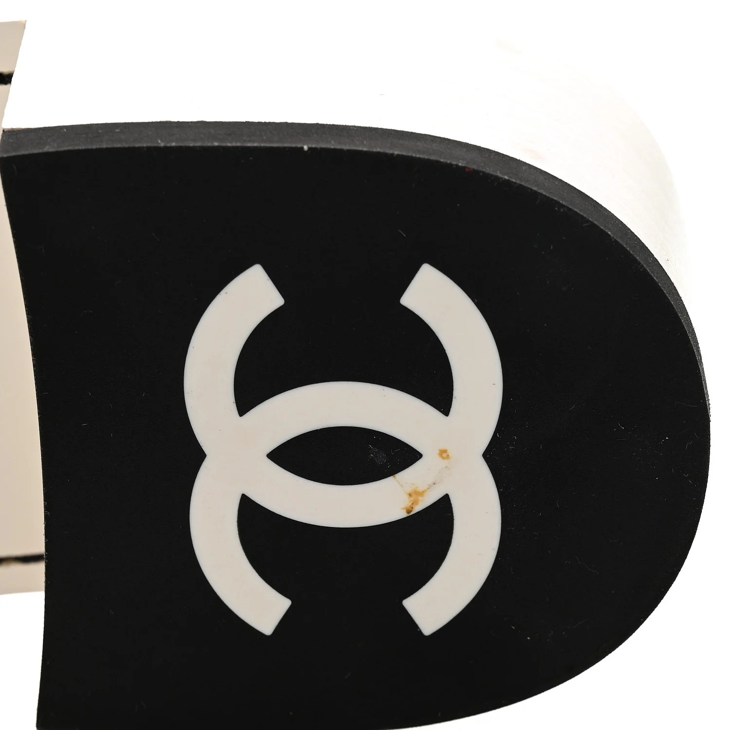 Calfskin CC Mules 39 Turquoise White - Image 9