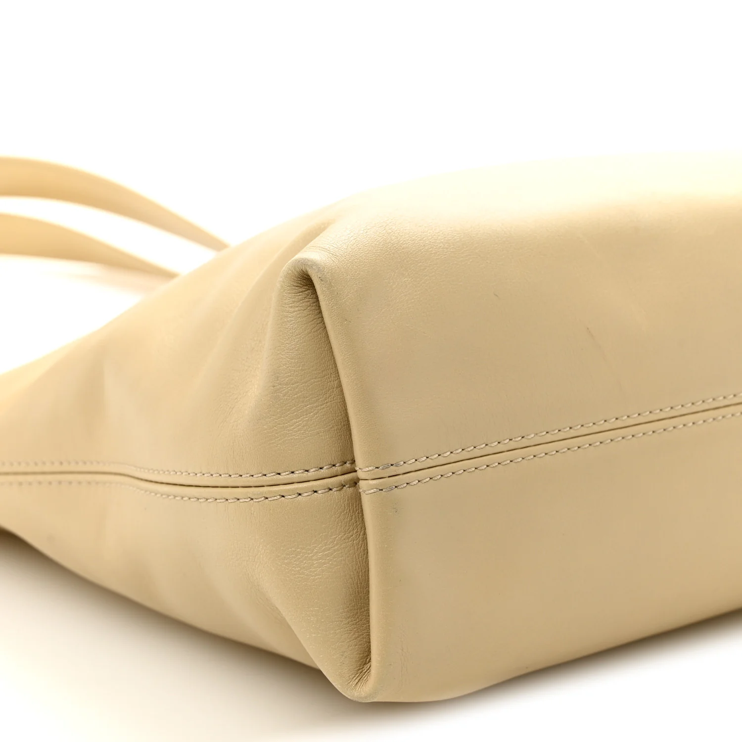 Calfskin CC Tote Beige - Image 9