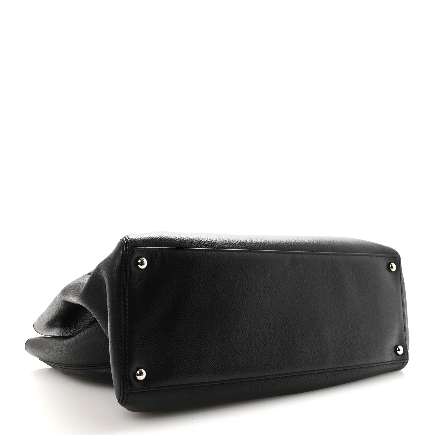 Calfskin Cerf Executive Shopper Tote Black - Image 4