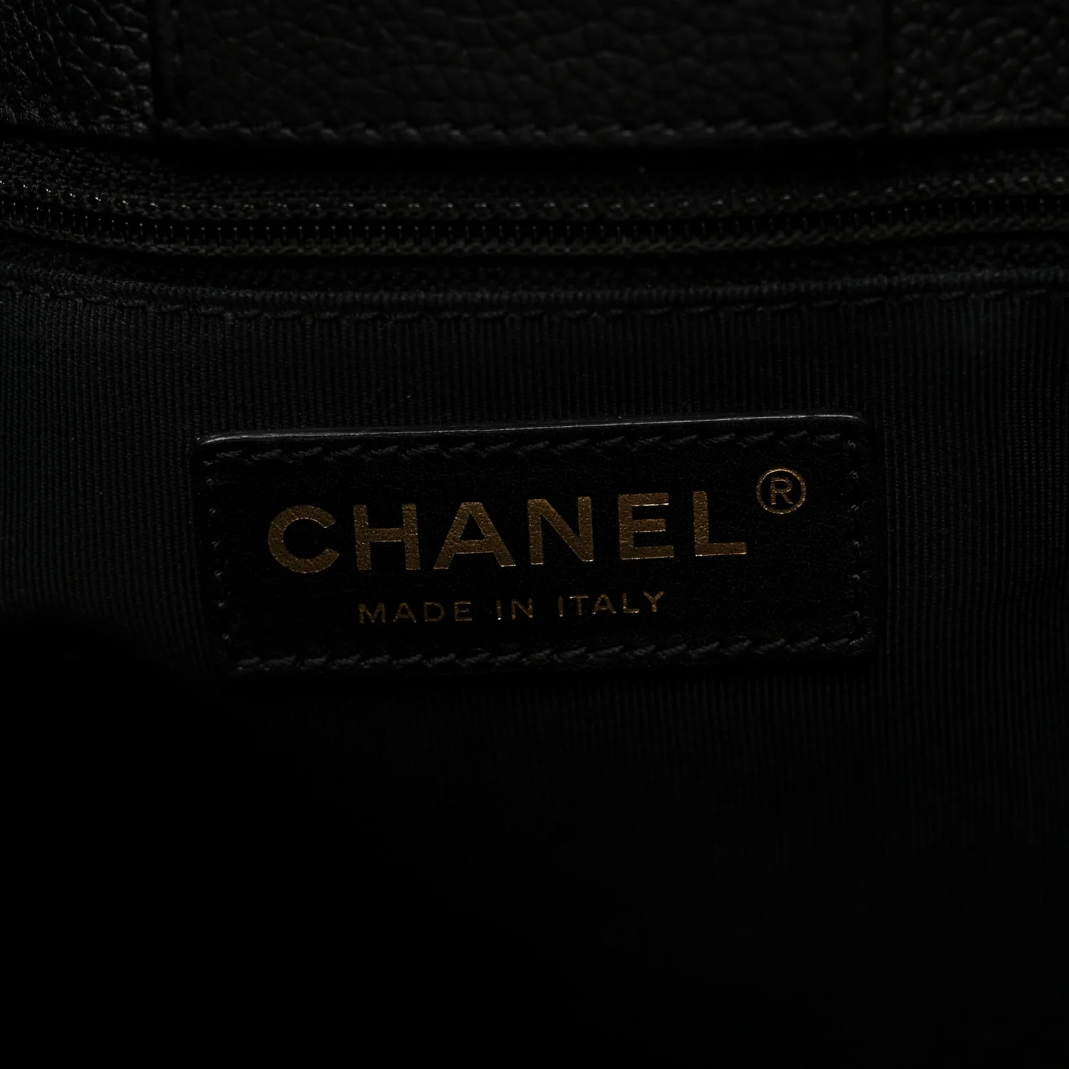 Calfskin Cerf Executive Shopper Tote Black - Image 6
