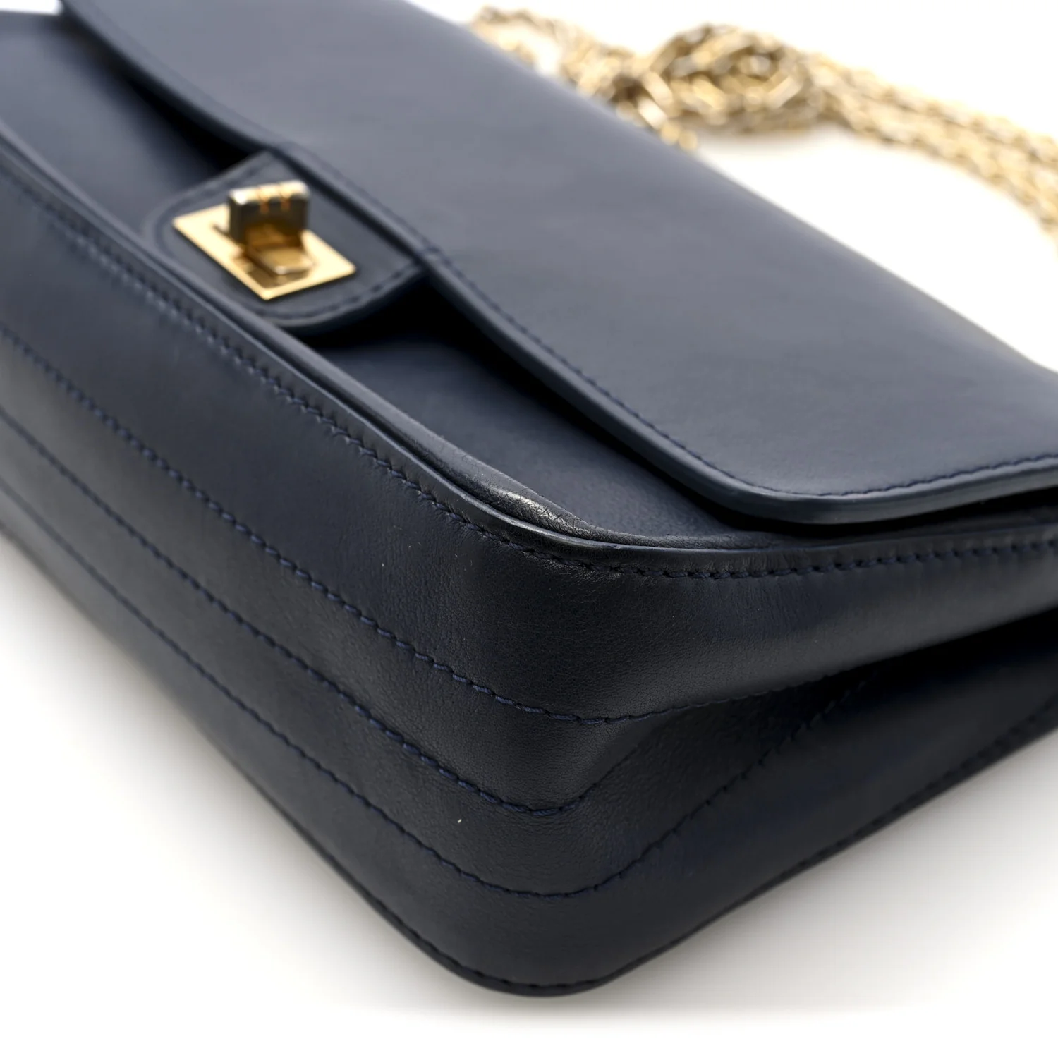 Calfskin Nude 2.55 Reissue 225 Flap Blue - Image 10