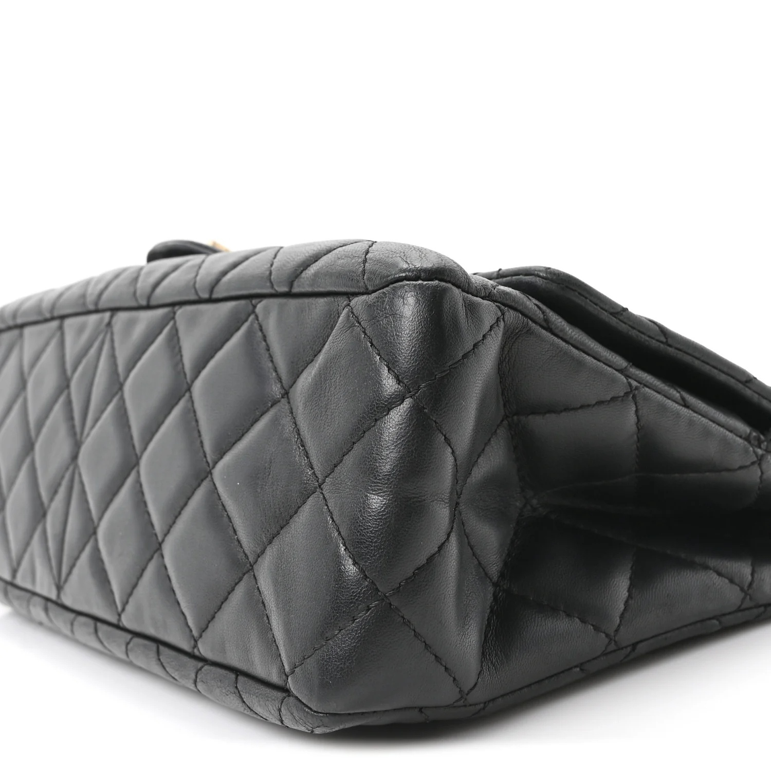 Calfskin Quilted 2.55 Paris Shanghai China Doll Reissue 227 Flap Black - Image 9