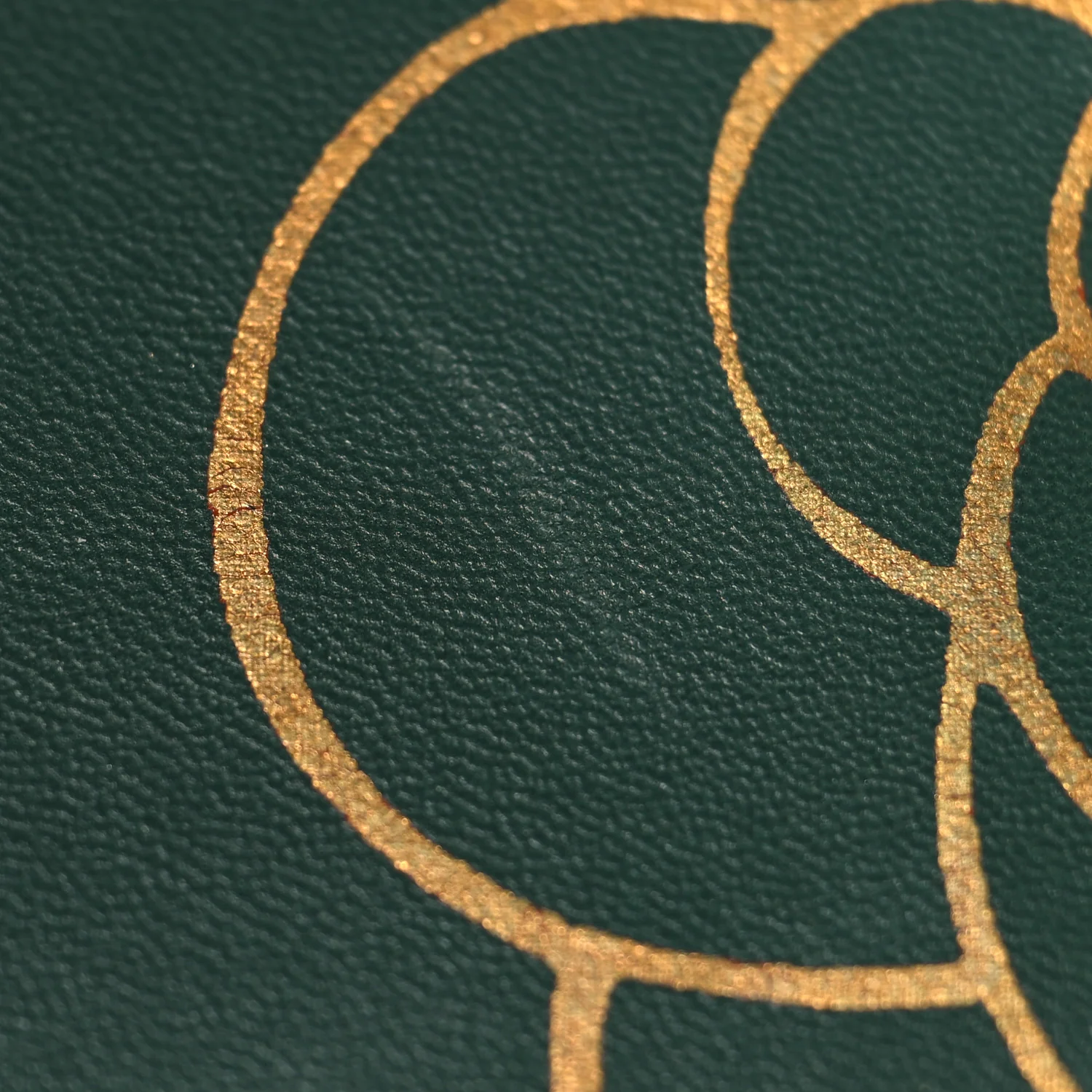 Calfskin Quilted Brasserie Gabrielle Menu CC Clutch Green - Image 11