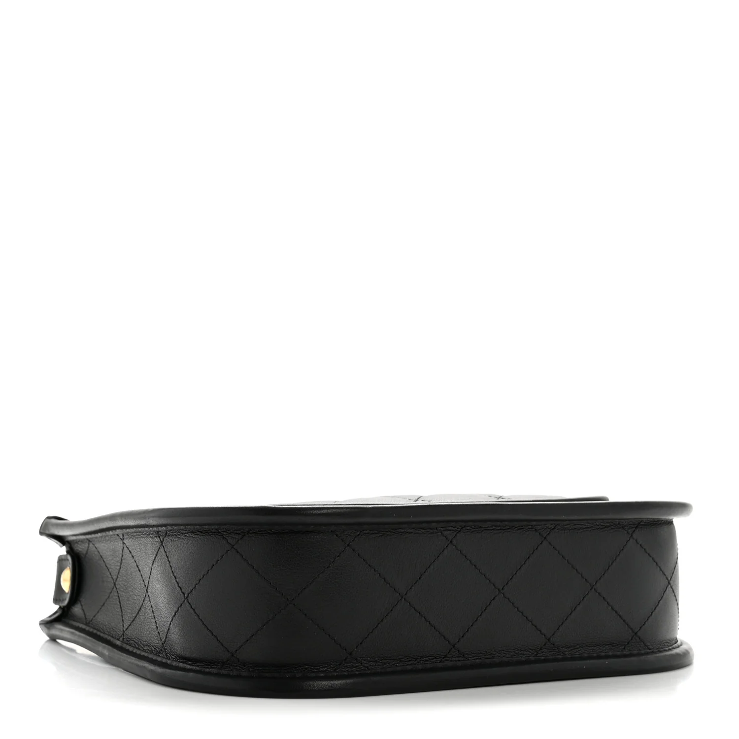 Calfskin Quilted Hobo Black - Image 4
